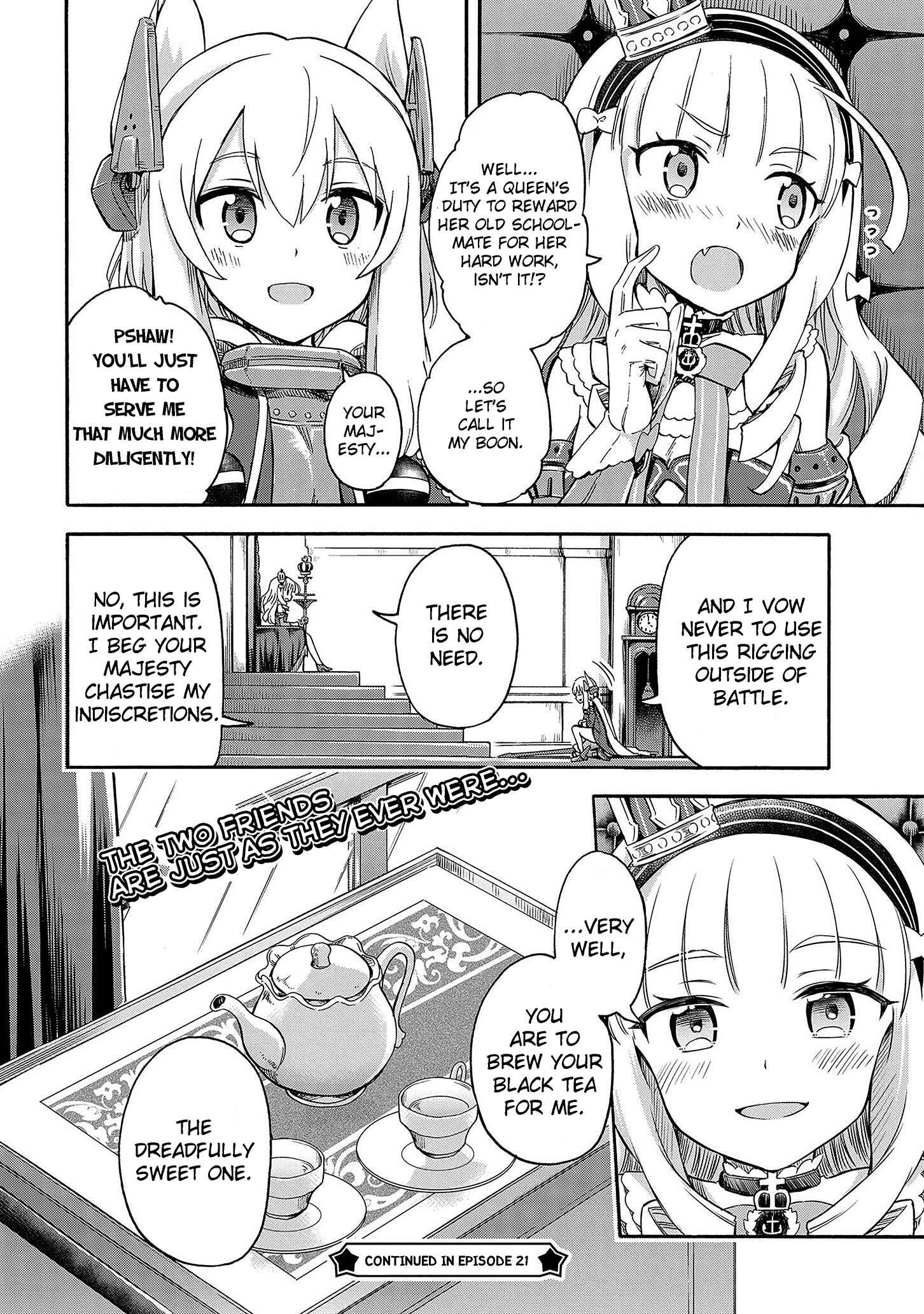 Page 4 Chapter 20 Azur Lane: Queens Orders