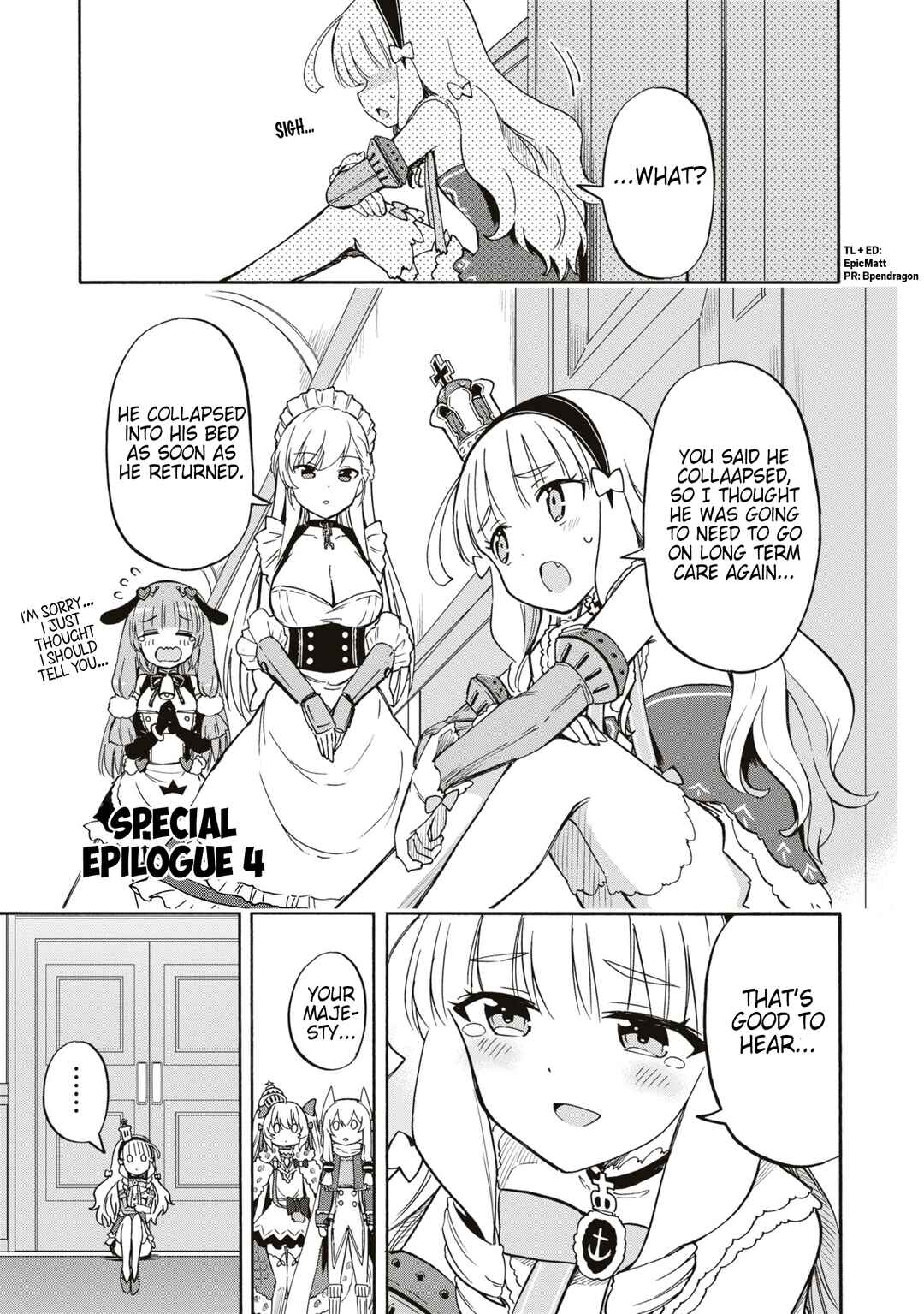 Page 1 Chapter 224.4 Azur Lane: Queens Orders