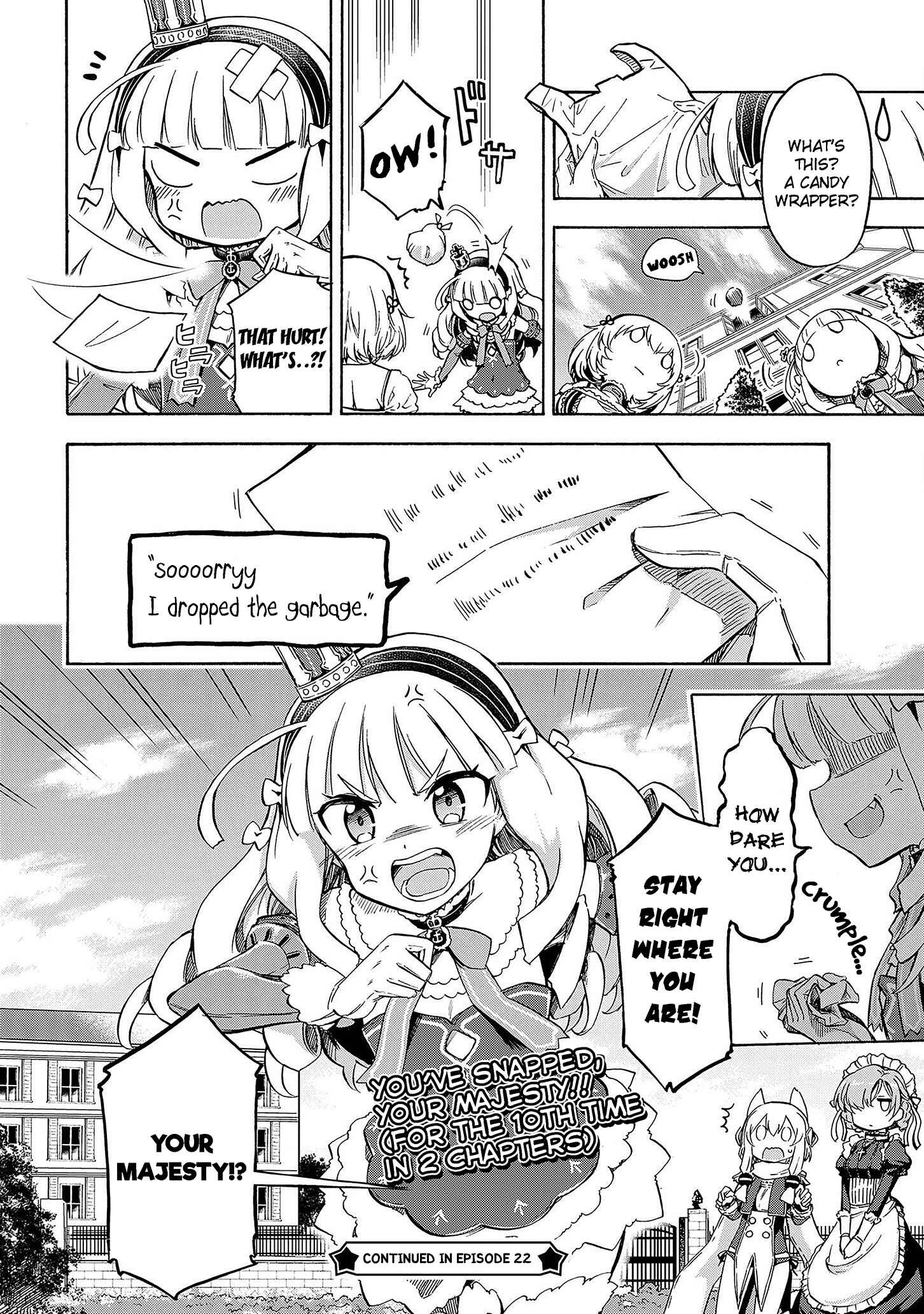 Page 4 Chapter 21 Azur Lane: Queens Orders