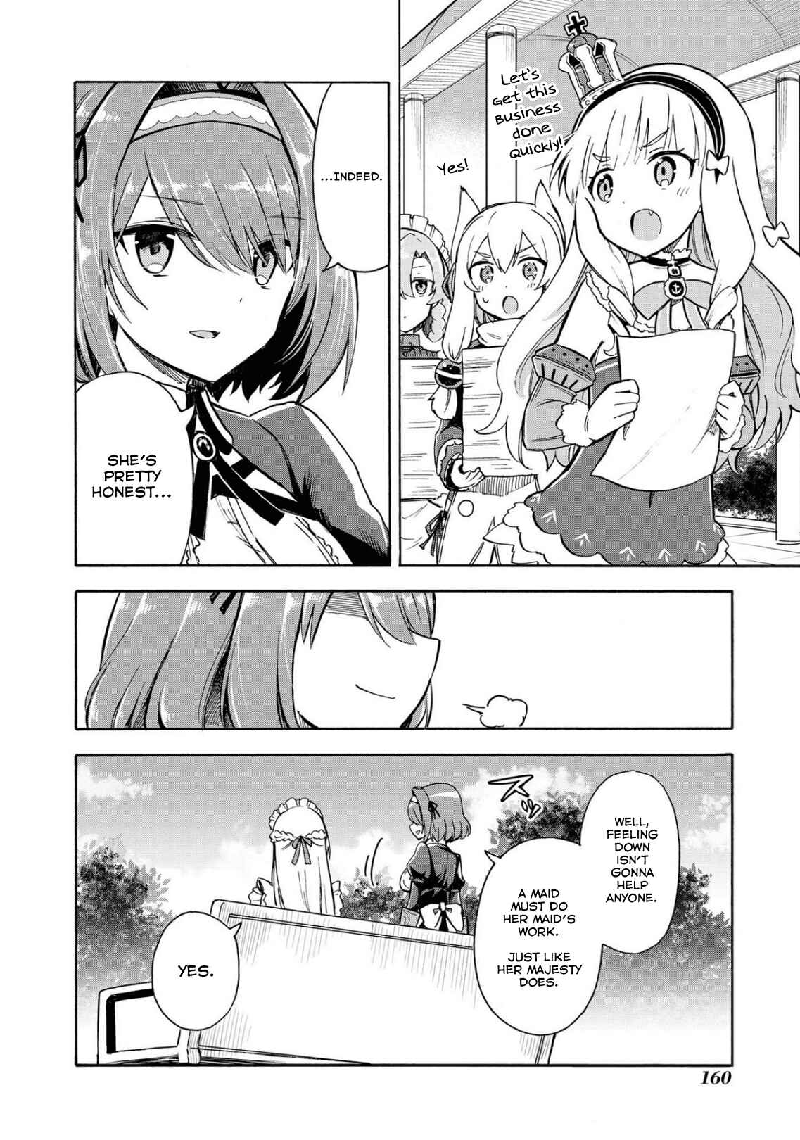 Page 8 Chapter 128.5 Azur Lane: Queens Orders
