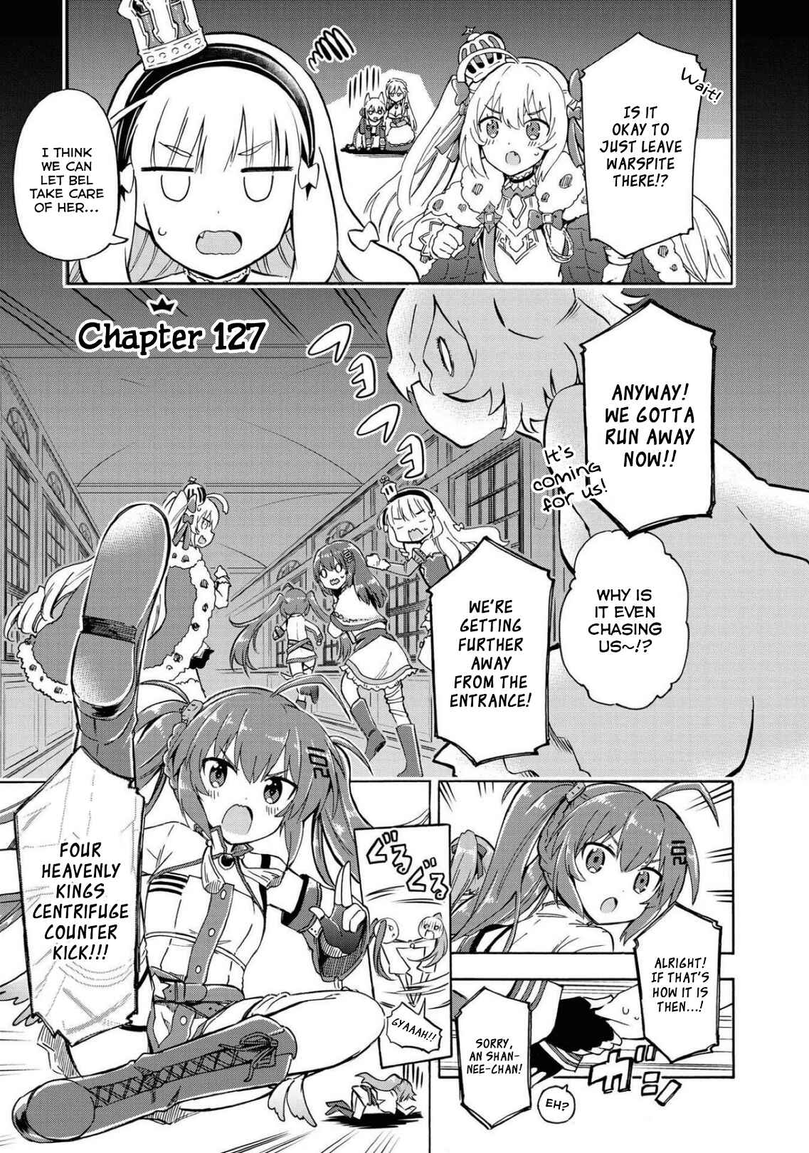 Page 1 Chapter 127 Azur Lane: Queens Orders
