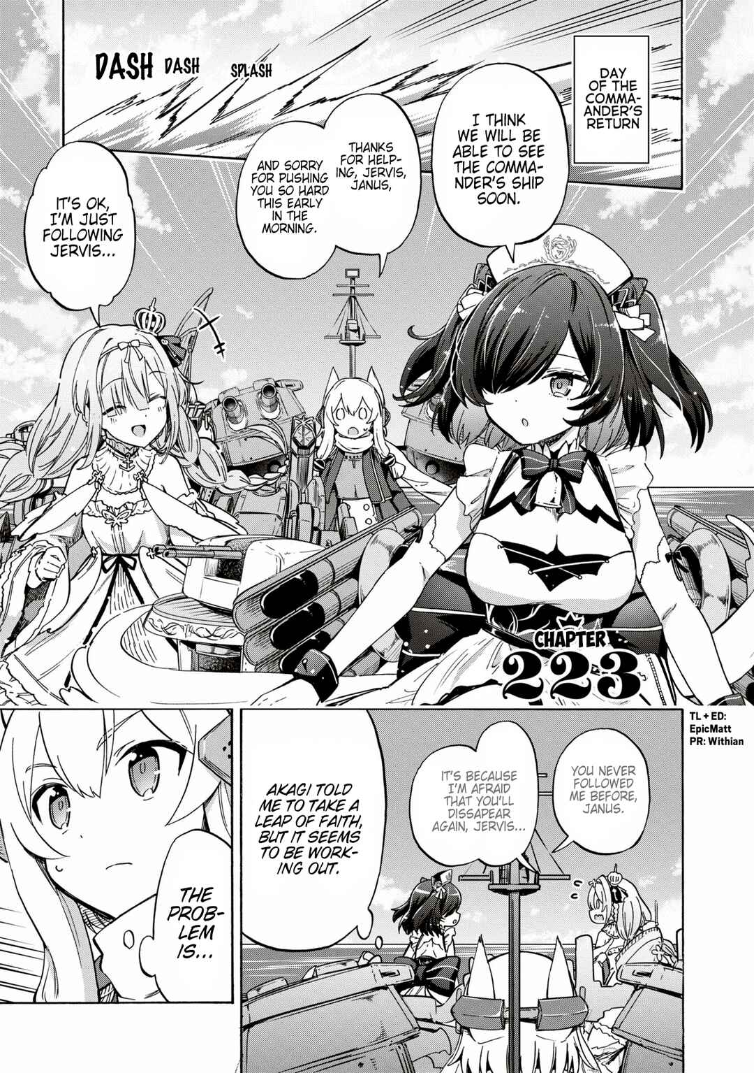 Page 1 Chapter 223 Azur Lane: Queens Orders
