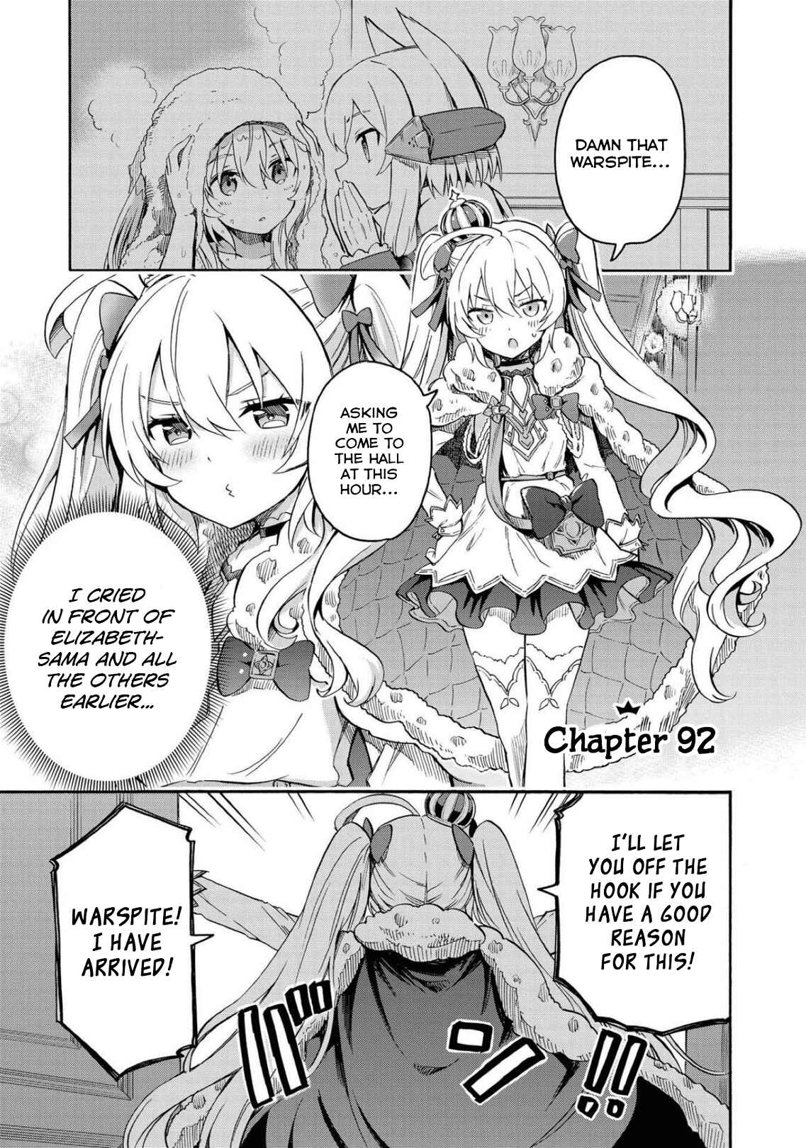 Page 1 Chapter 92 Azur Lane: Queens Orders