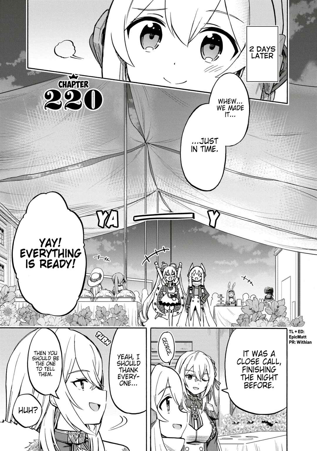 Page 1 Chapter 220 Azur Lane: Queens Orders