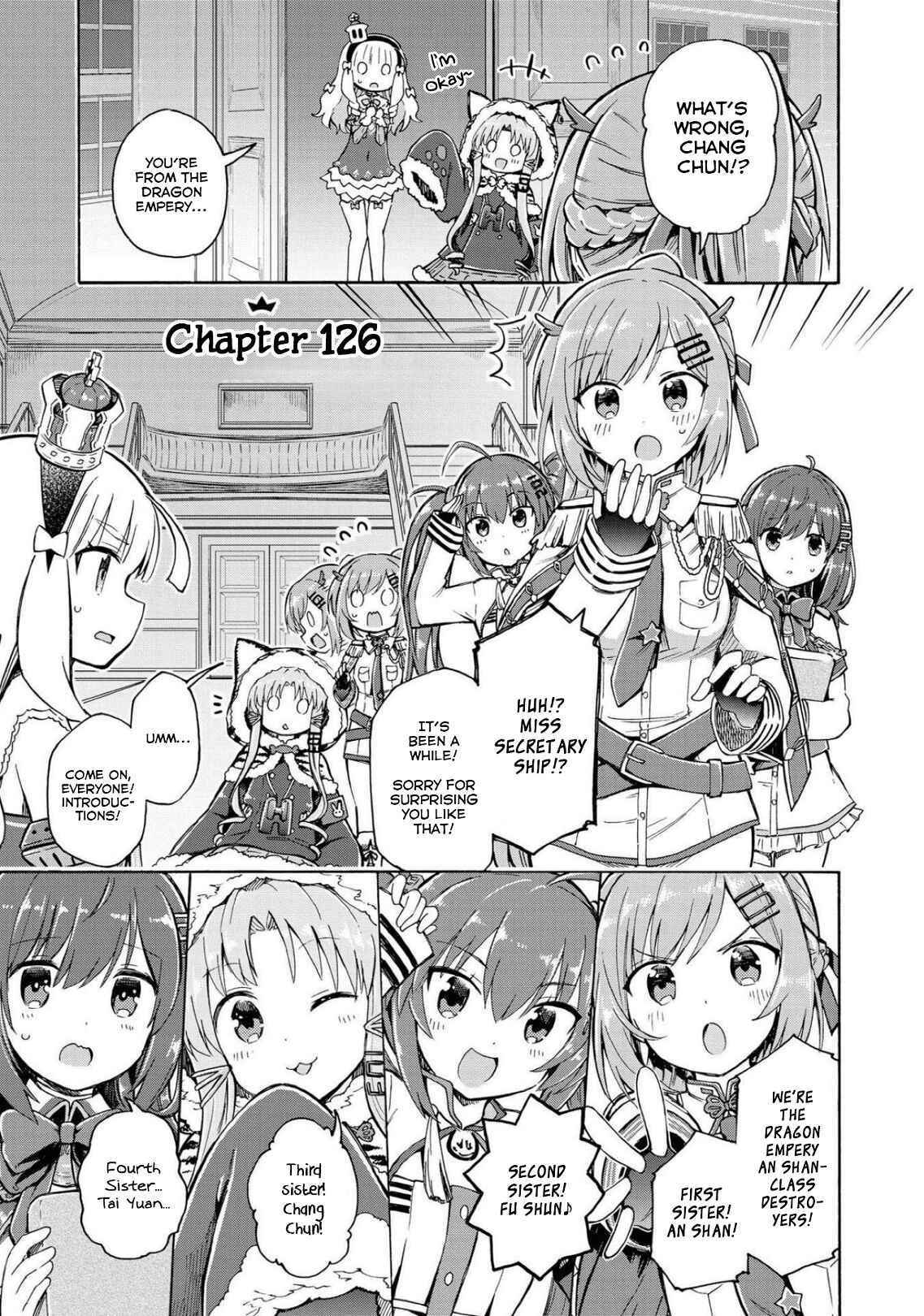 Page 1 Chapter 126 Azur Lane: Queens Orders