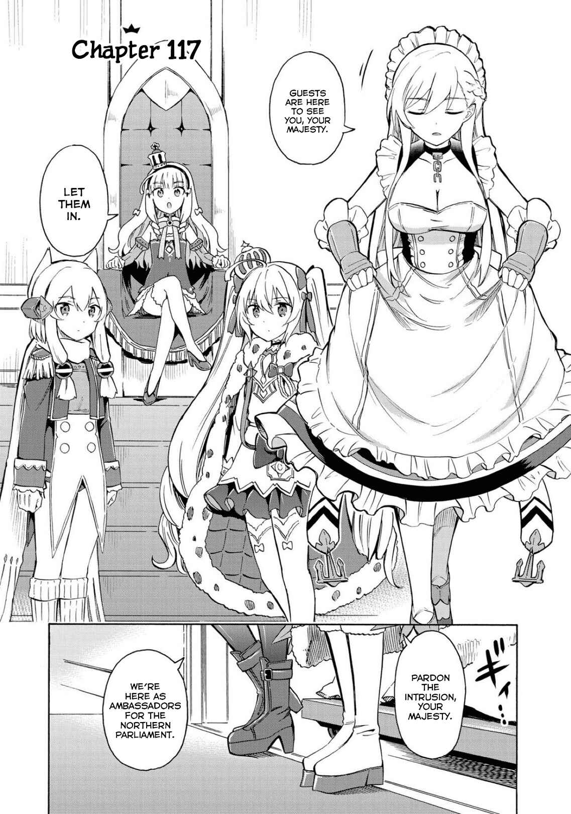 Page 1 Chapter 117 Azur Lane: Queens Orders