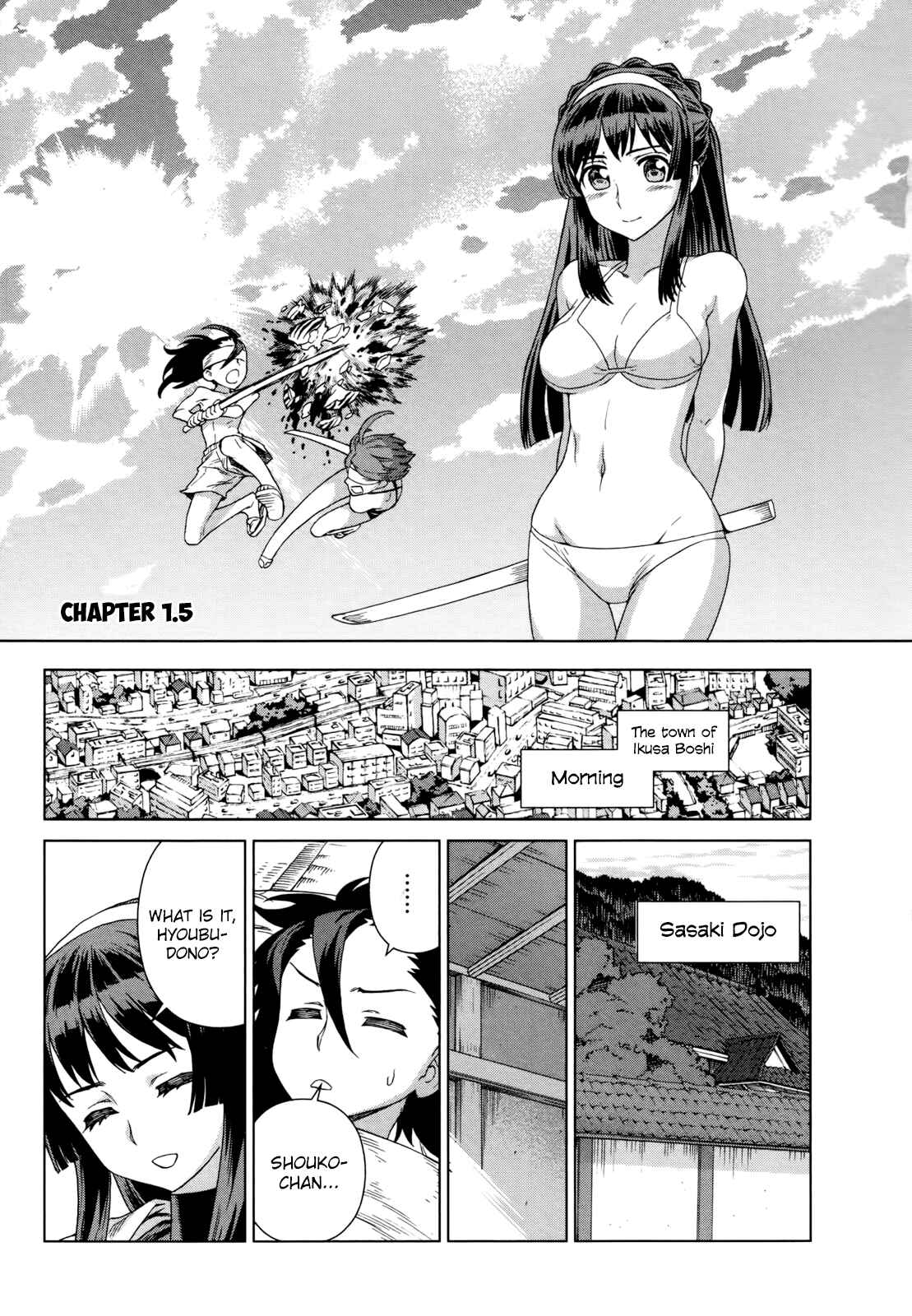 Page 2 Chapter 1.5 Shinken Kisou Musashi Dual