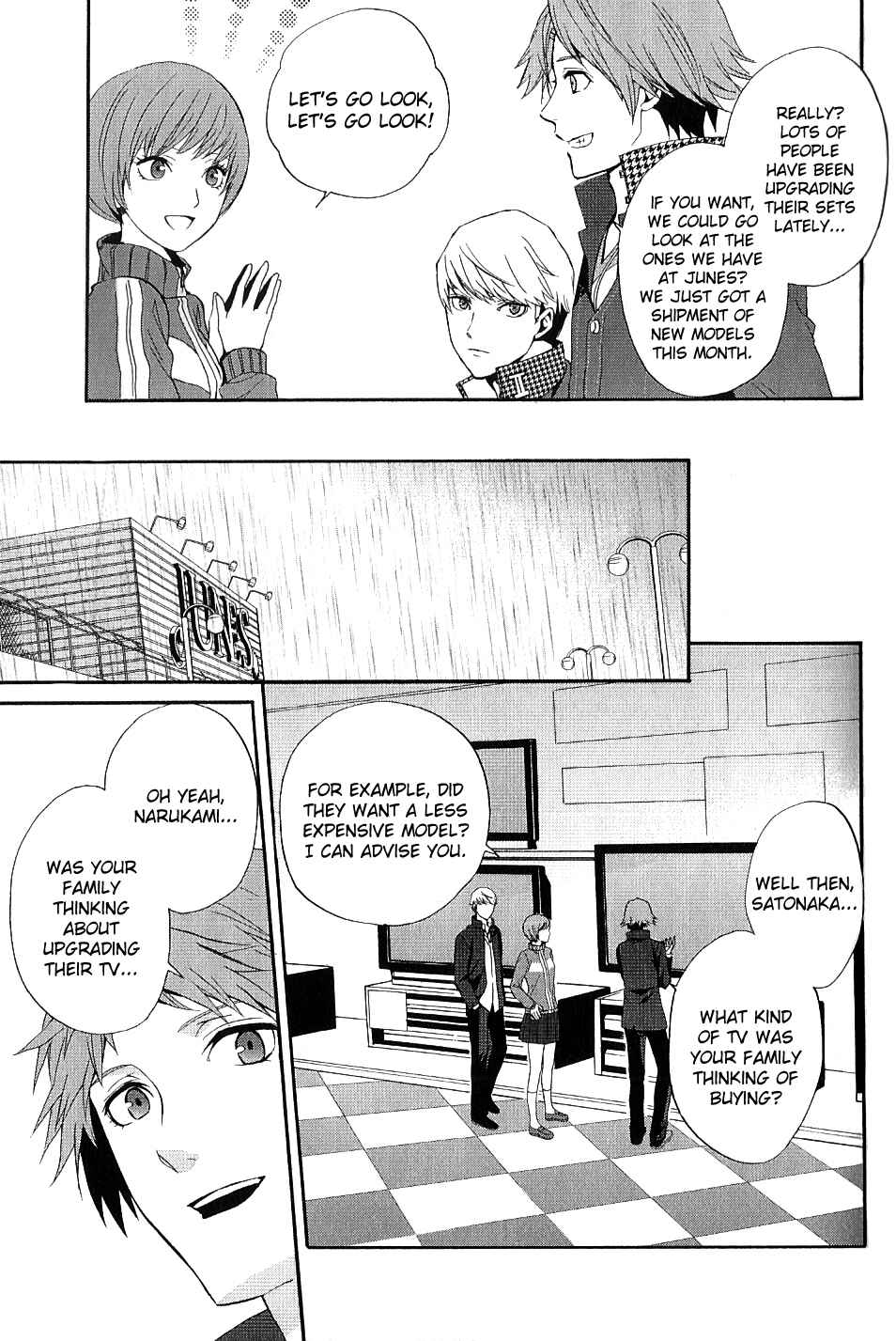 Page 25 Chapter 5 Persona 4 - The Magician