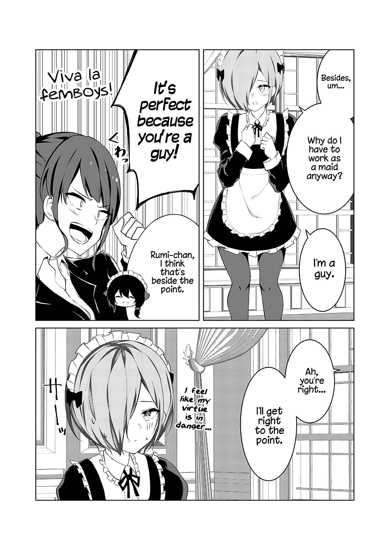 Page 7 Chapter 2 Can a Guy Like Me Be a Maid?