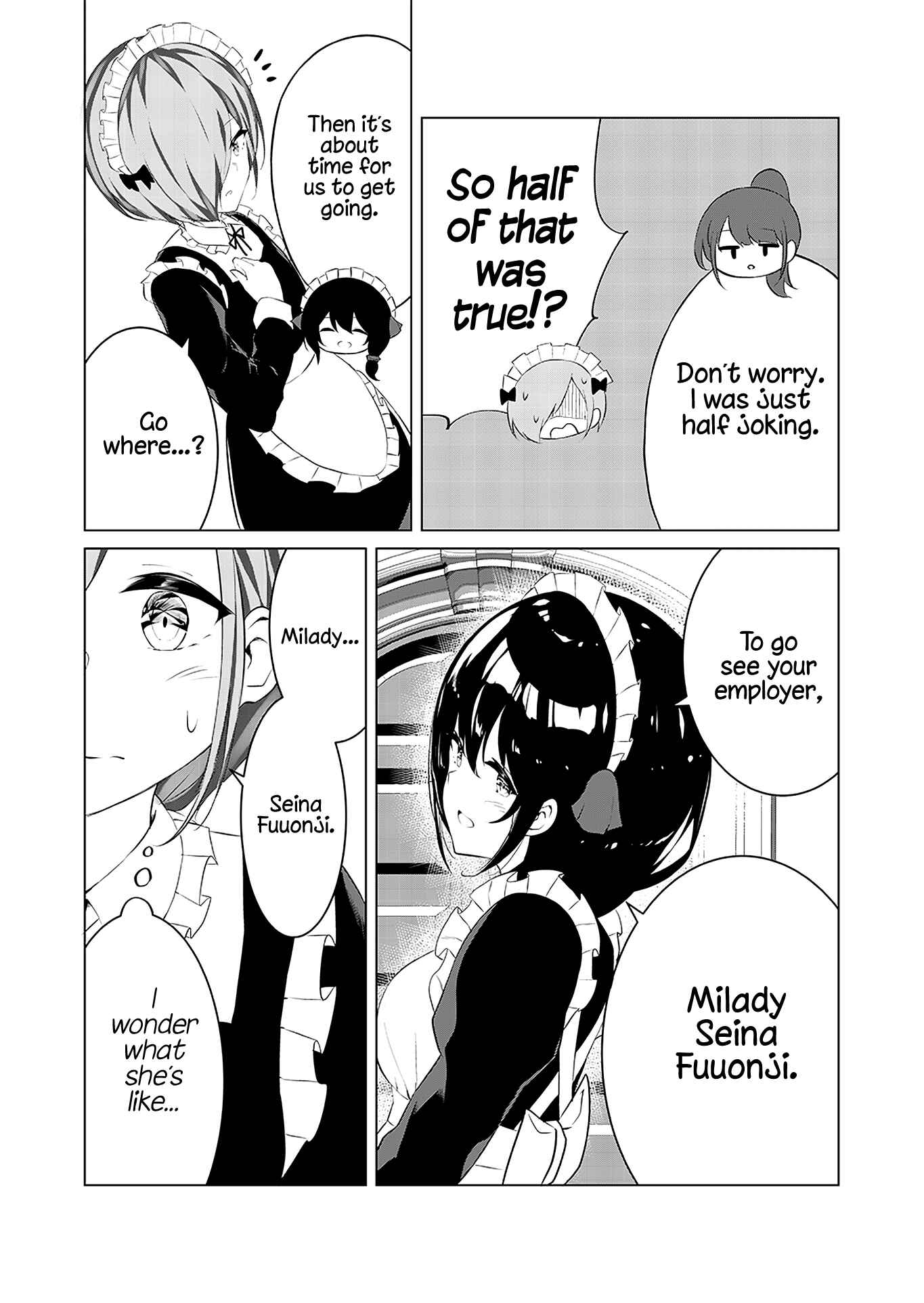 Page 9 Chapter 2 Can a Guy Like Me Be a Maid?