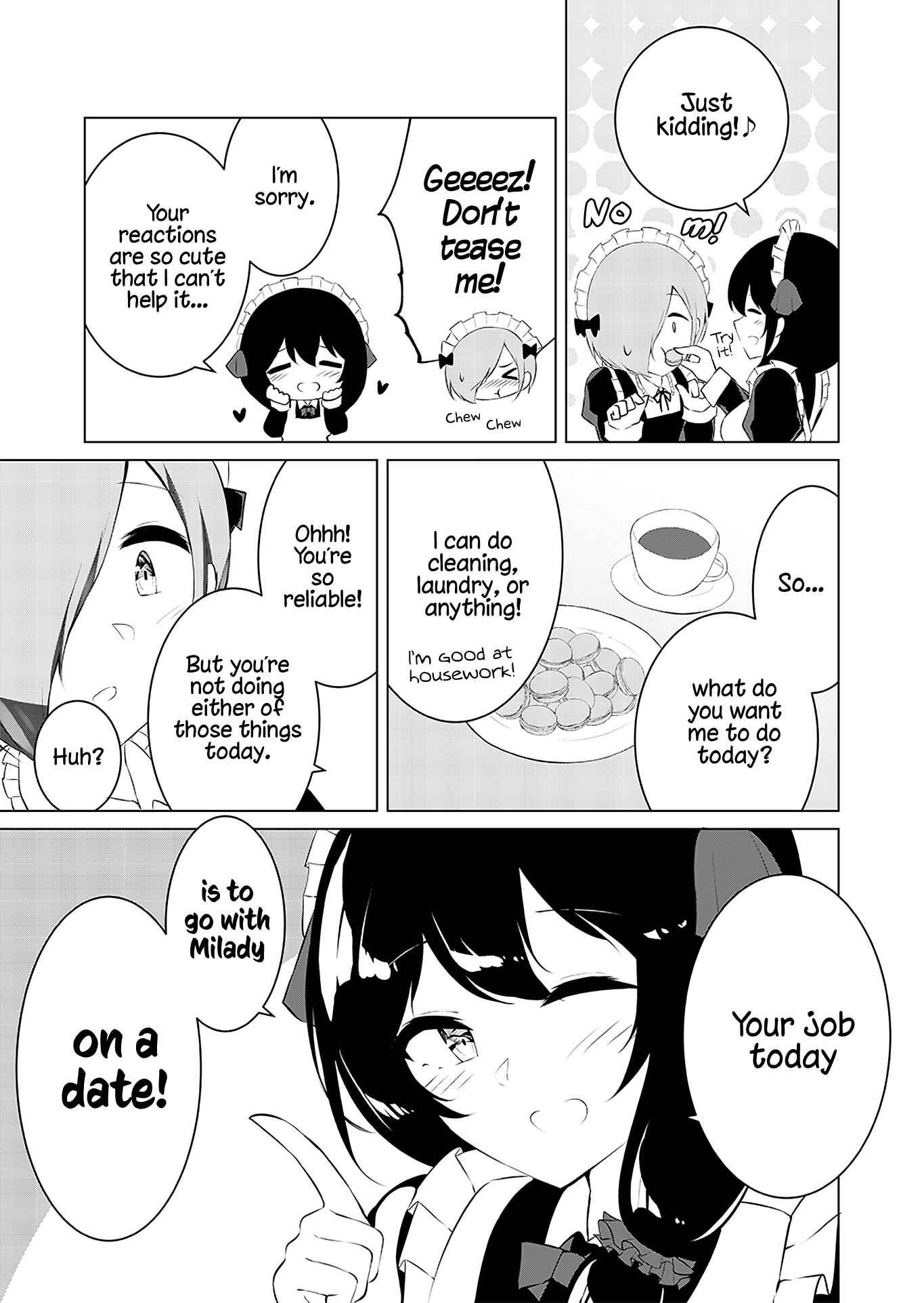 Page 7 Chapter 3 Can a Guy Like Me Be a Maid?