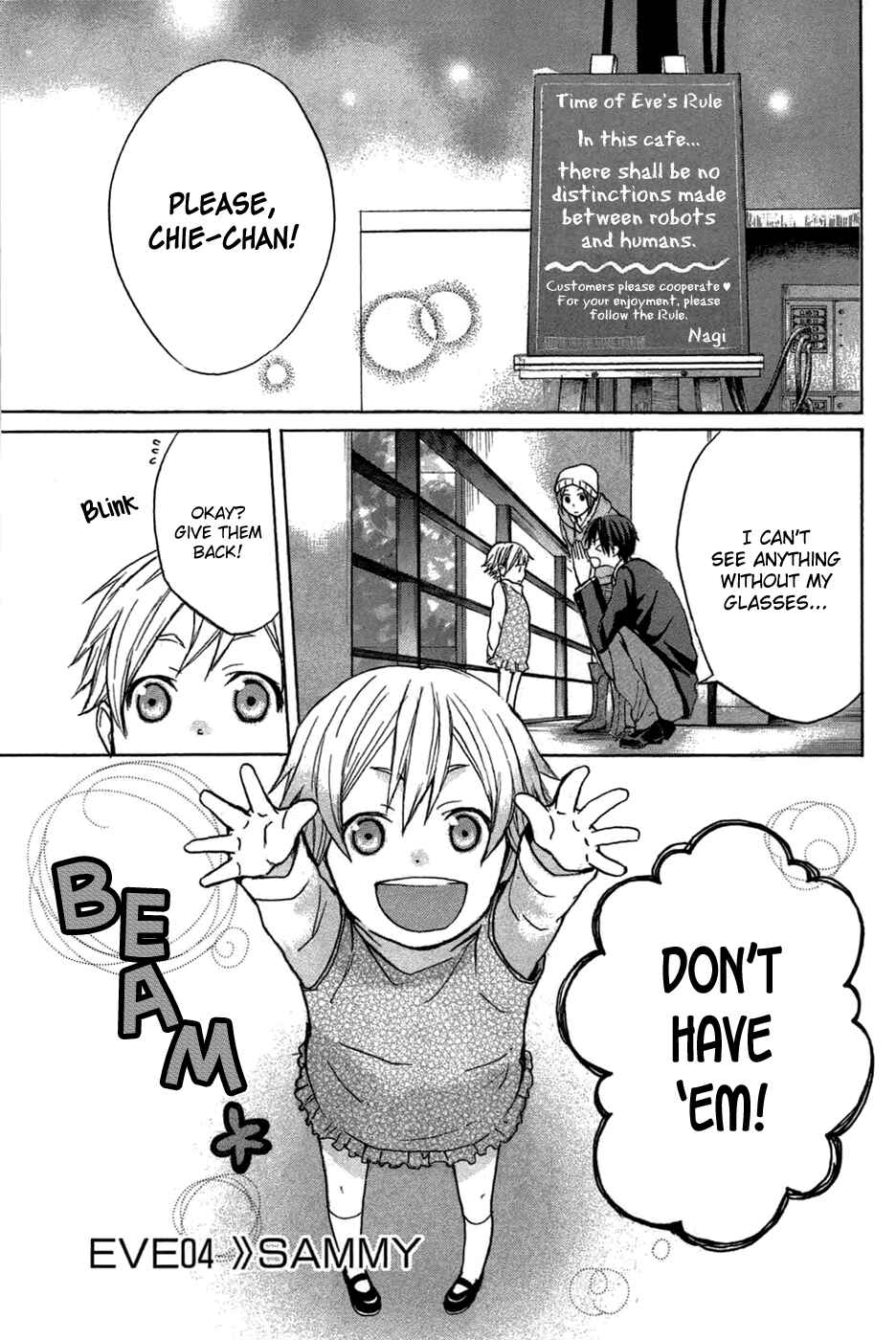 Page 1 Chapter 4 Eve no Jikan
