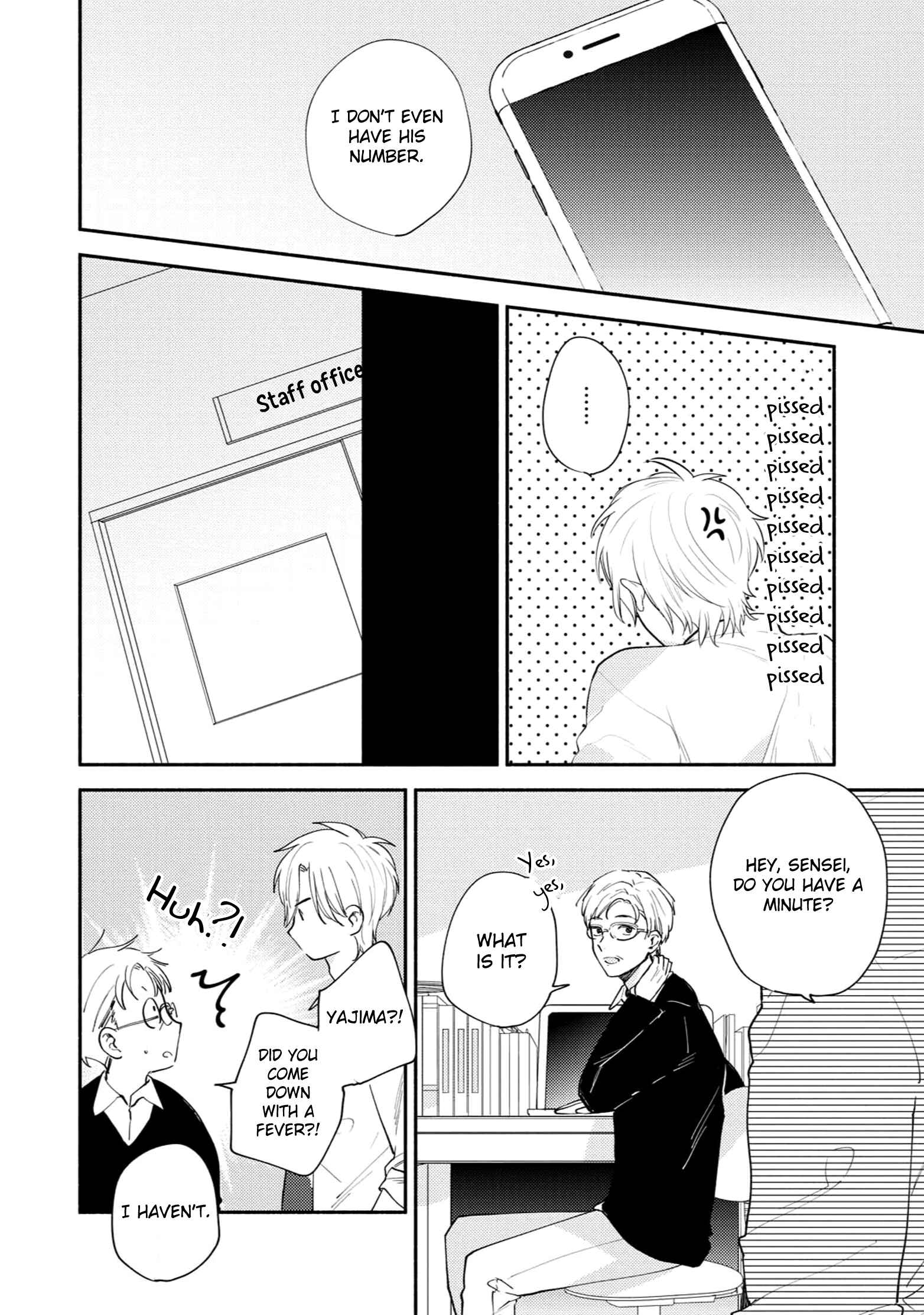 Page 12 Chapter 3 Yajima-kun no Senzoku Friend