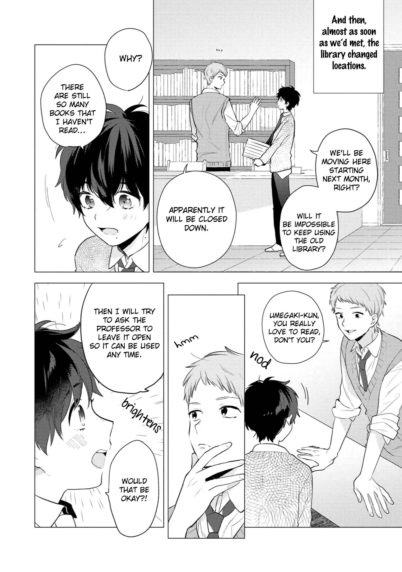 Page 4 Chapter 3 Yajima-kun no Senzoku Friend