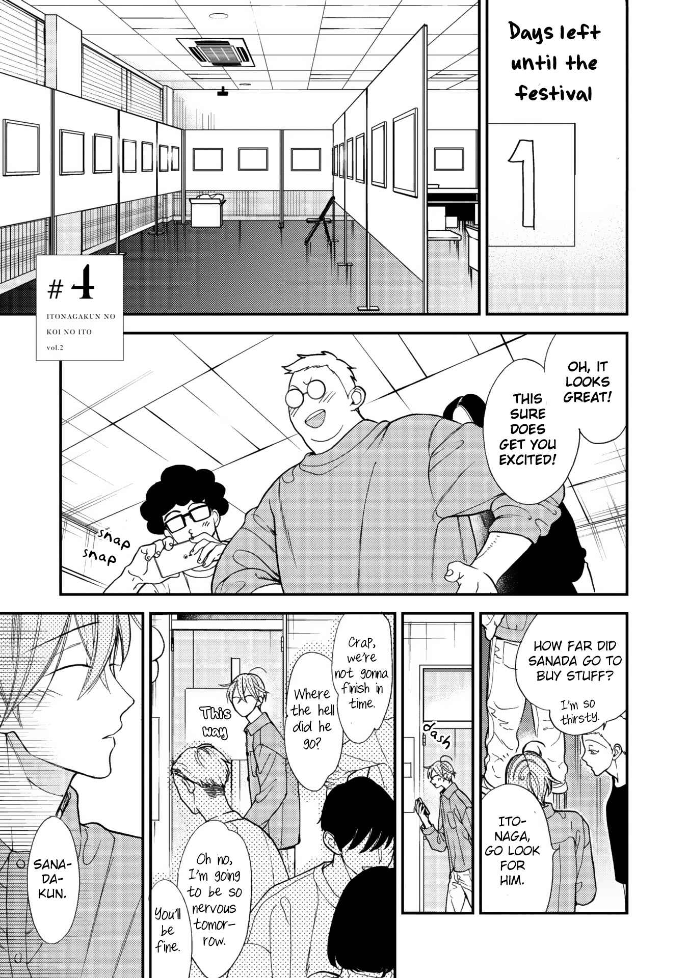 Page 2 Chapter 4 Itonaga-kun no Koi no Ito