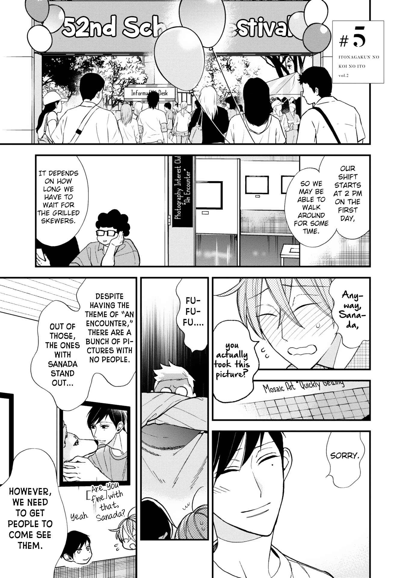 Page 2 Chapter 5 Itonaga-kun no Koi no Ito