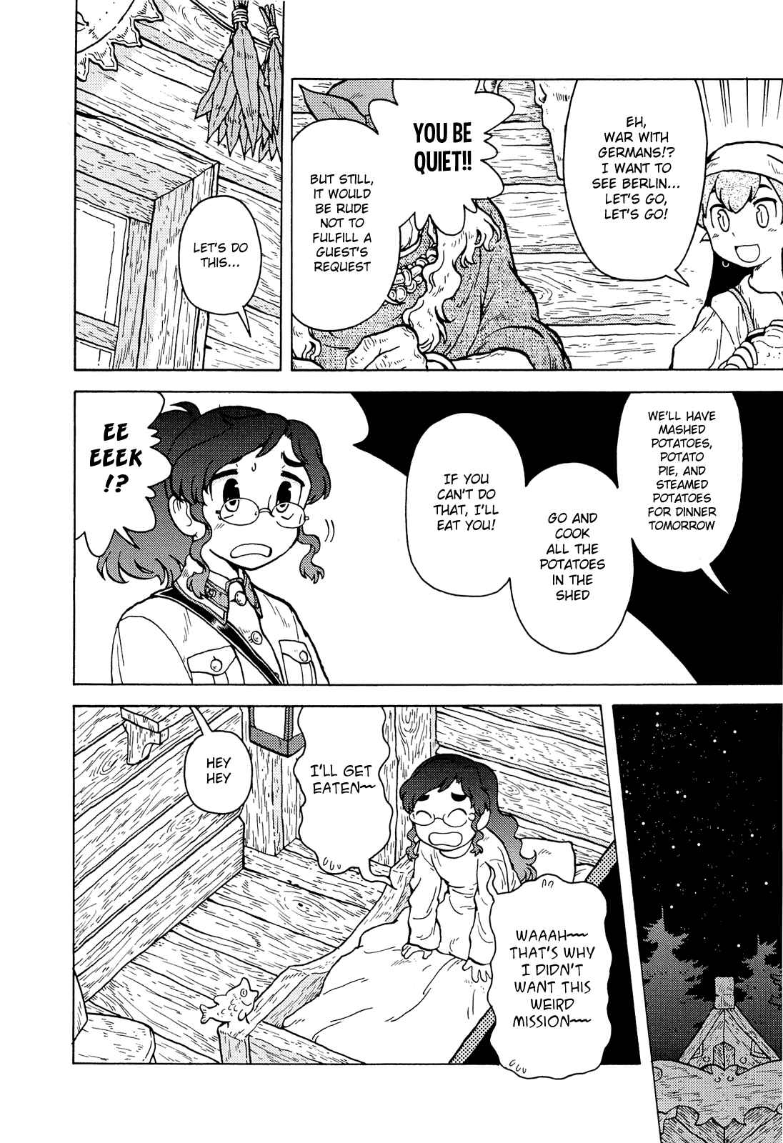 Page 8 Chapter 0 Kutsuzure Sensen - Majo Vasenka no Sensou