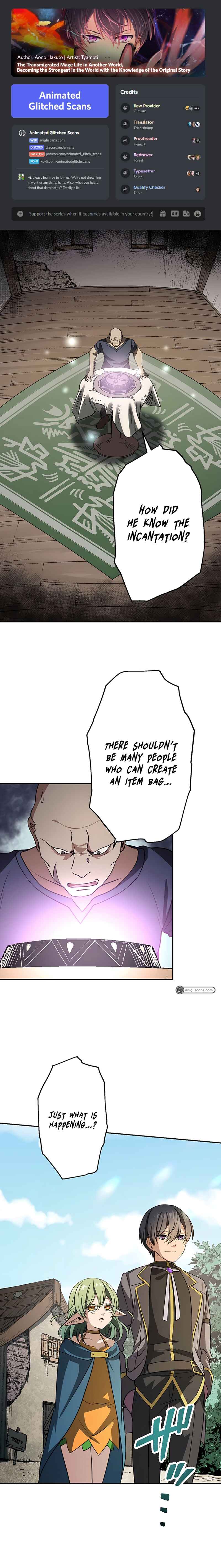 Page 1 Chapter 11 The Transmigrated Mage Life in Another World, Becoming the Strongest in the World with the Knowledge of the Original Story