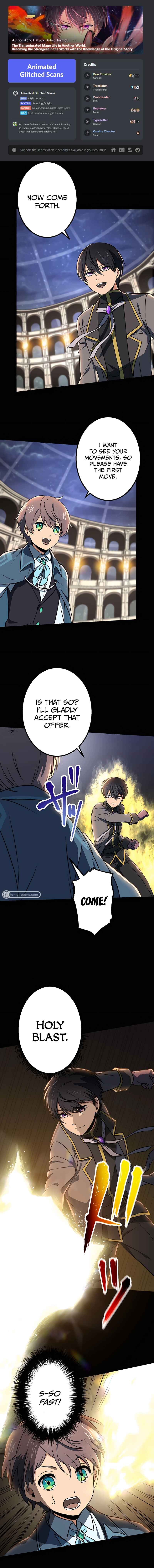 Page 1 Chapter 19 The Transmigrated Mage Life in Another World, Becoming the Strongest in the World with the Knowledge of the Original Story