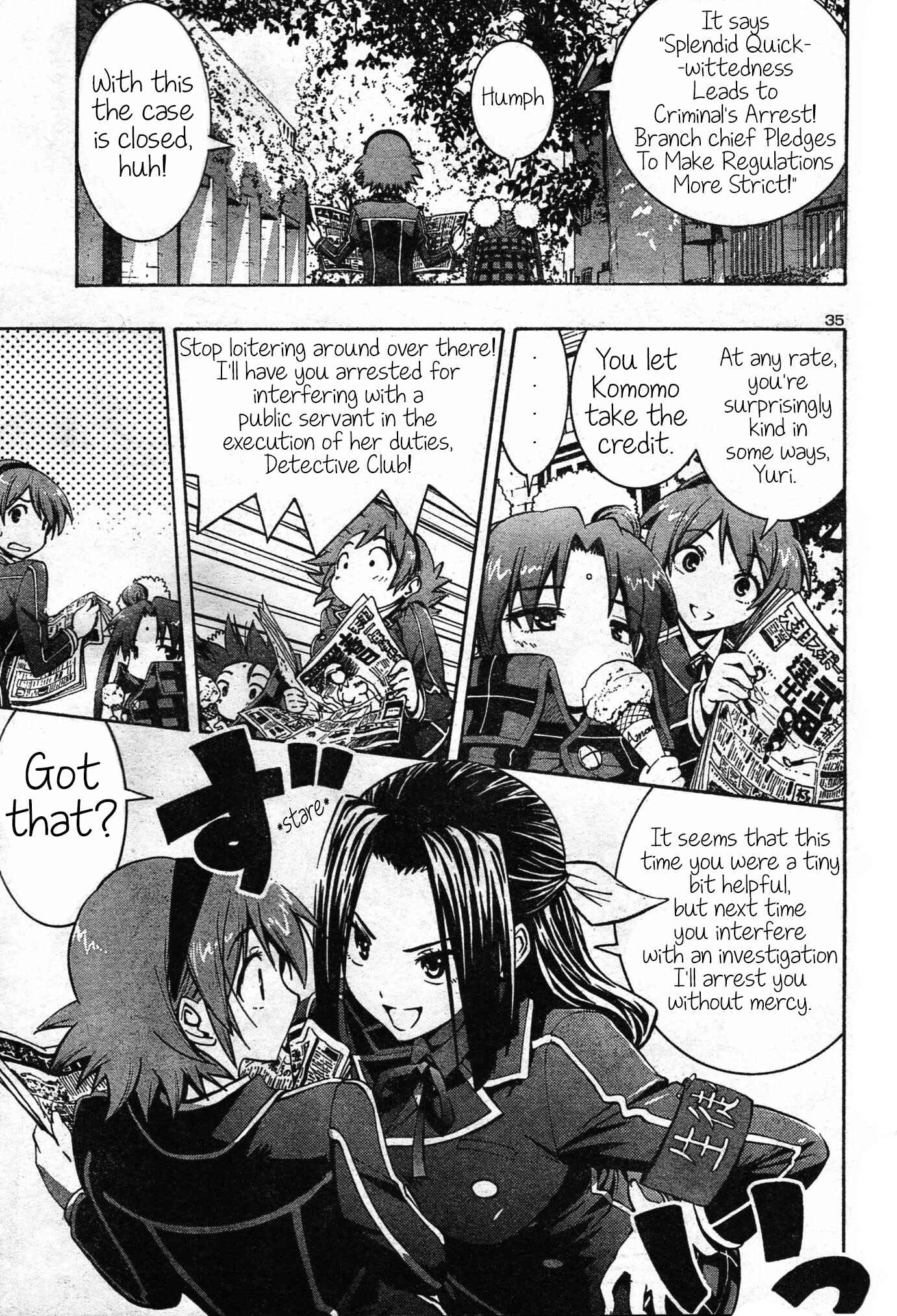 Page 35 Chapter 2 Yuri Tantei YuriAnzu