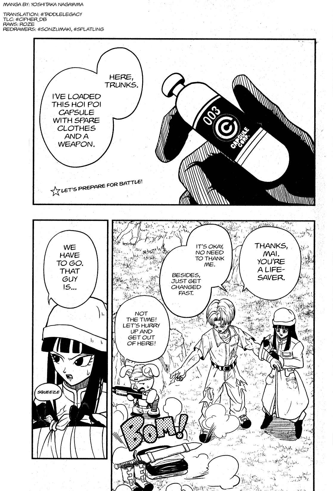 Page 1 Chapter 3 Super Dragon Ball Heroes: Universe Mission!!