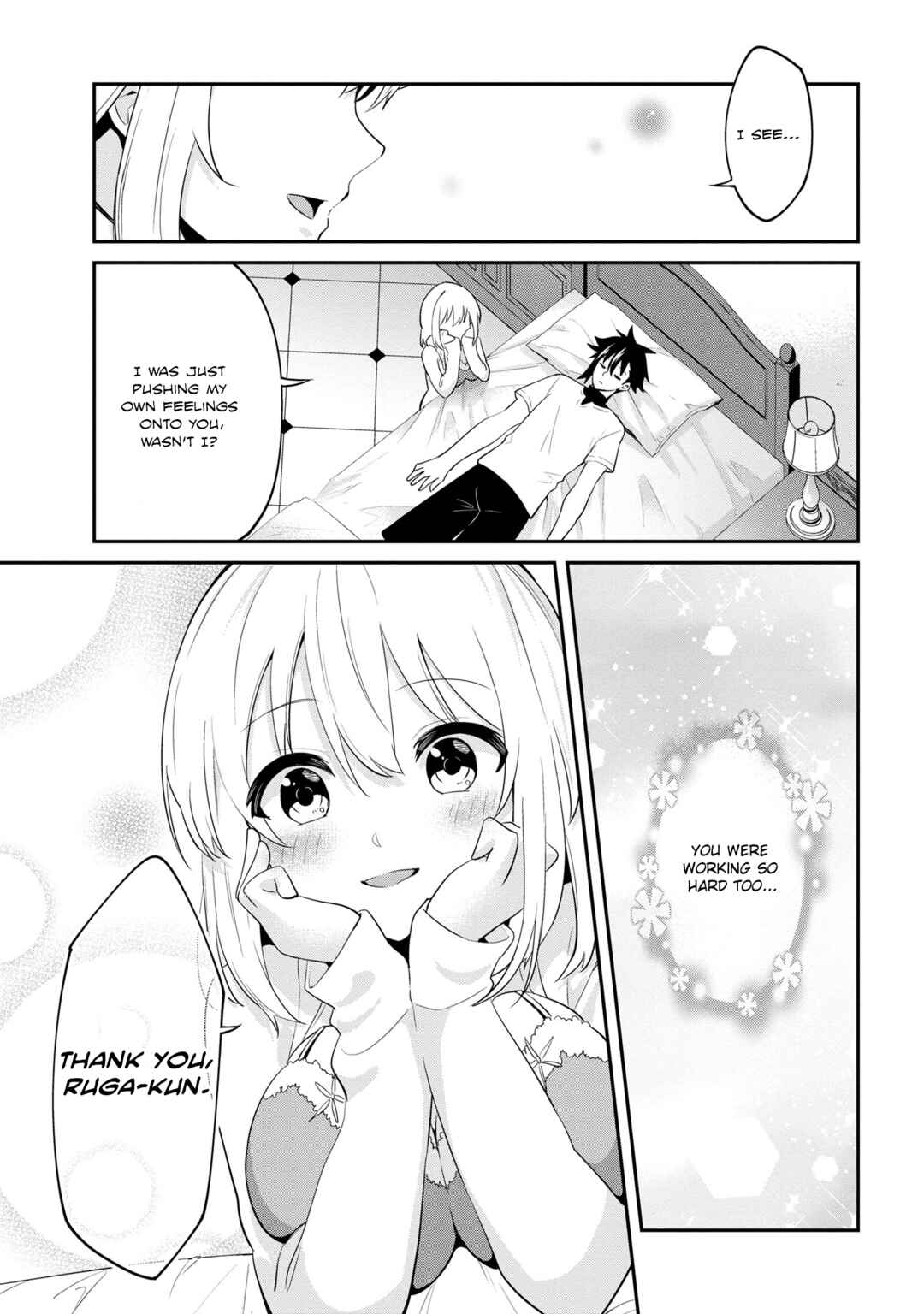 Page 23 Chapter 27 Seikishi ni Natta kedo Danchou no Oppai ga Sugosugite Kokoro ga Kiyomerarenai