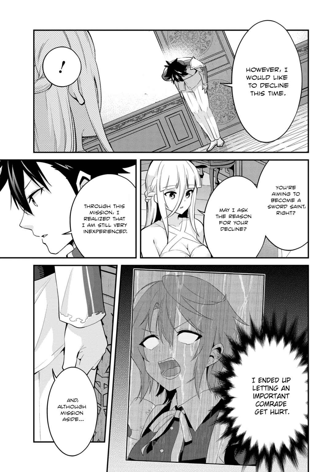 Page 15 Chapter 26 Seikishi ni Natta kedo Danchou no Oppai ga Sugosugite Kokoro ga Kiyomerarenai