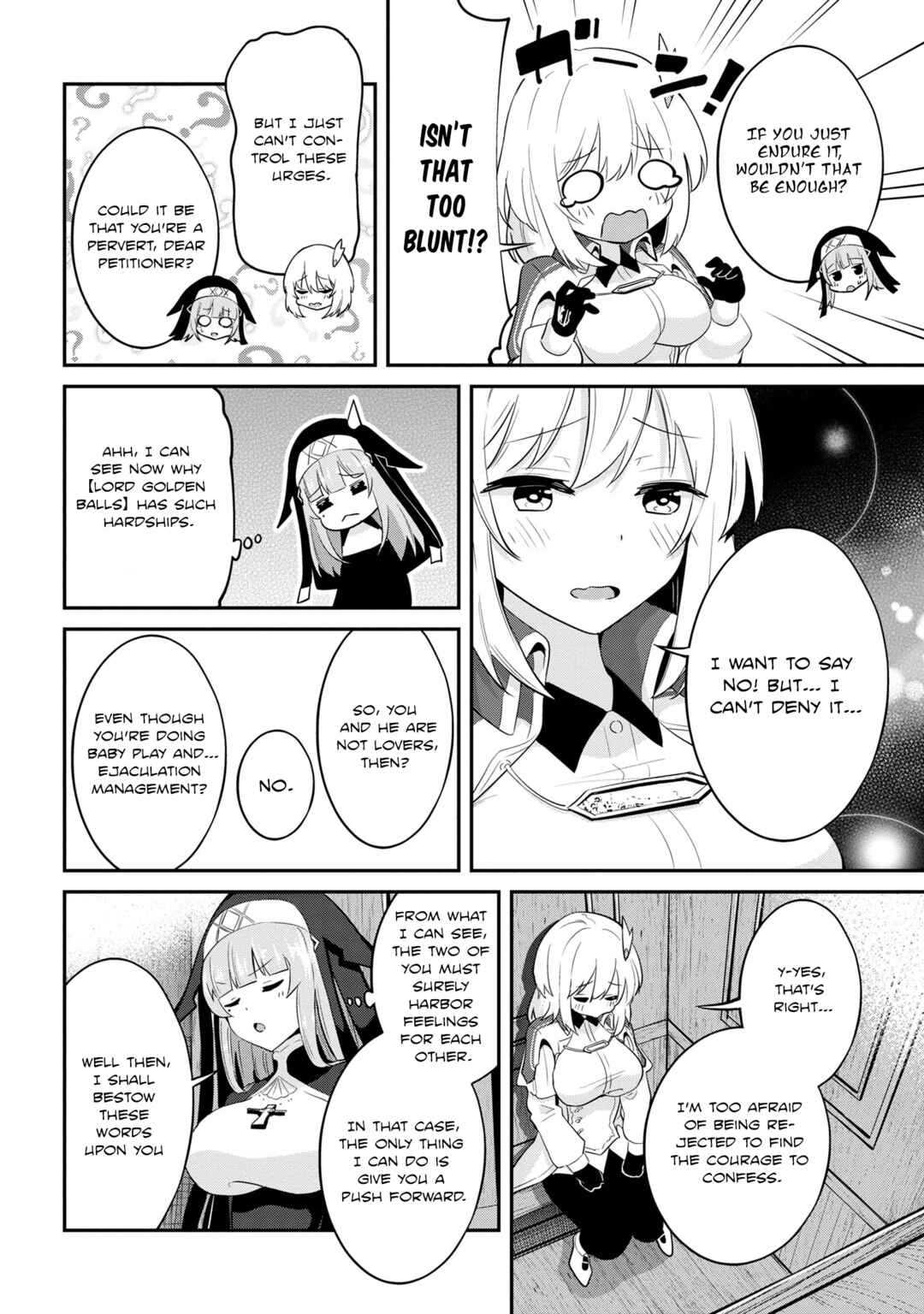 Page 8 Chapter 26 Seikishi ni Natta kedo Danchou no Oppai ga Sugosugite Kokoro ga Kiyomerarenai