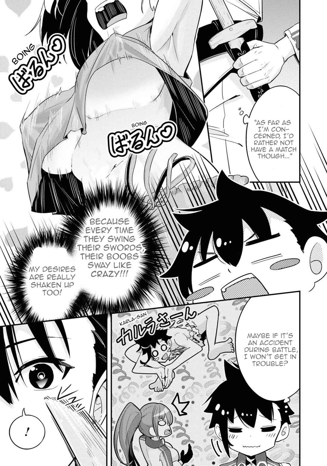 Page 3 Chapter 3 Seikishi ni Natta kedo Danchou no Oppai ga Sugosugite Kokoro ga Kiyomerarenai