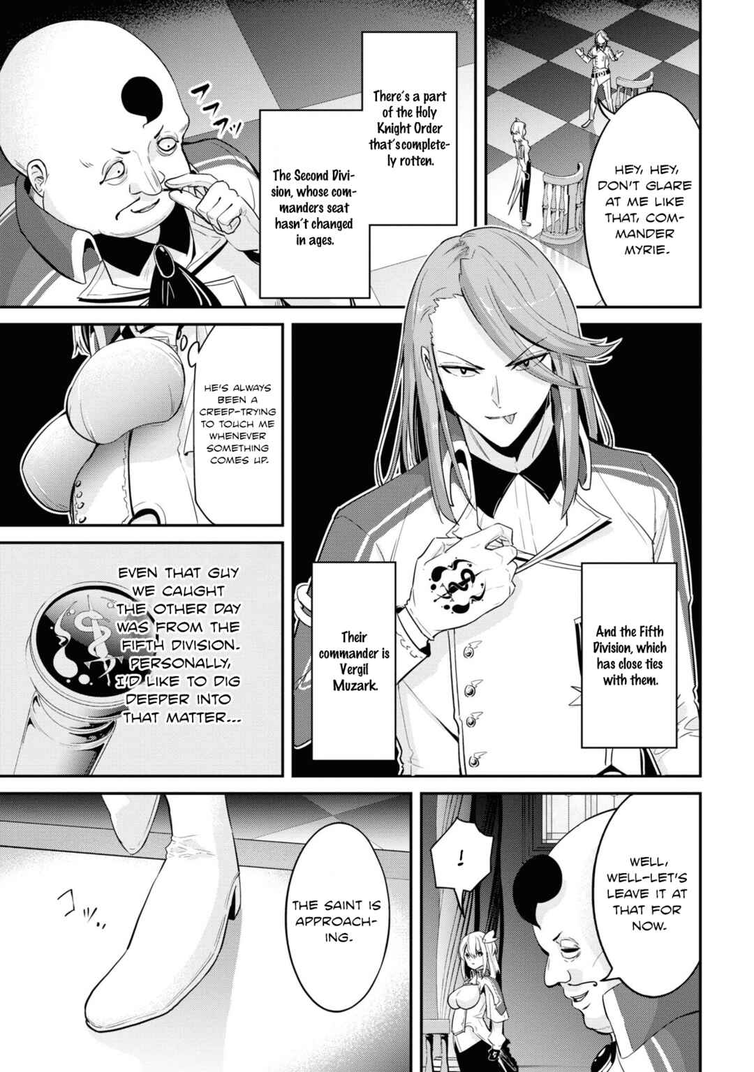 Page 3 Chapter 6 Seikishi ni Natta kedo Danchou no Oppai ga Sugosugite Kokoro ga Kiyomerarenai