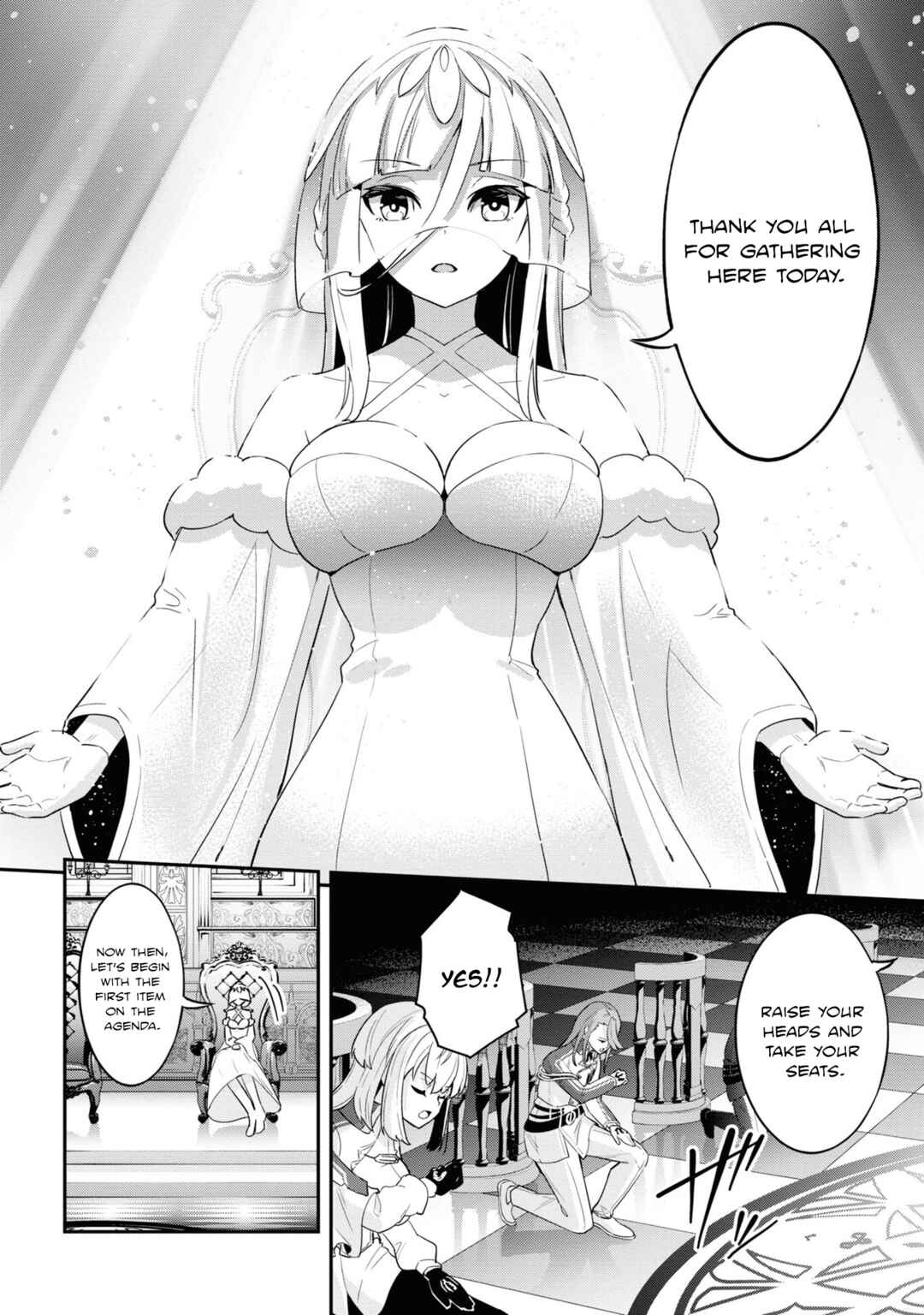 Page 4 Chapter 6 Seikishi ni Natta kedo Danchou no Oppai ga Sugosugite Kokoro ga Kiyomerarenai