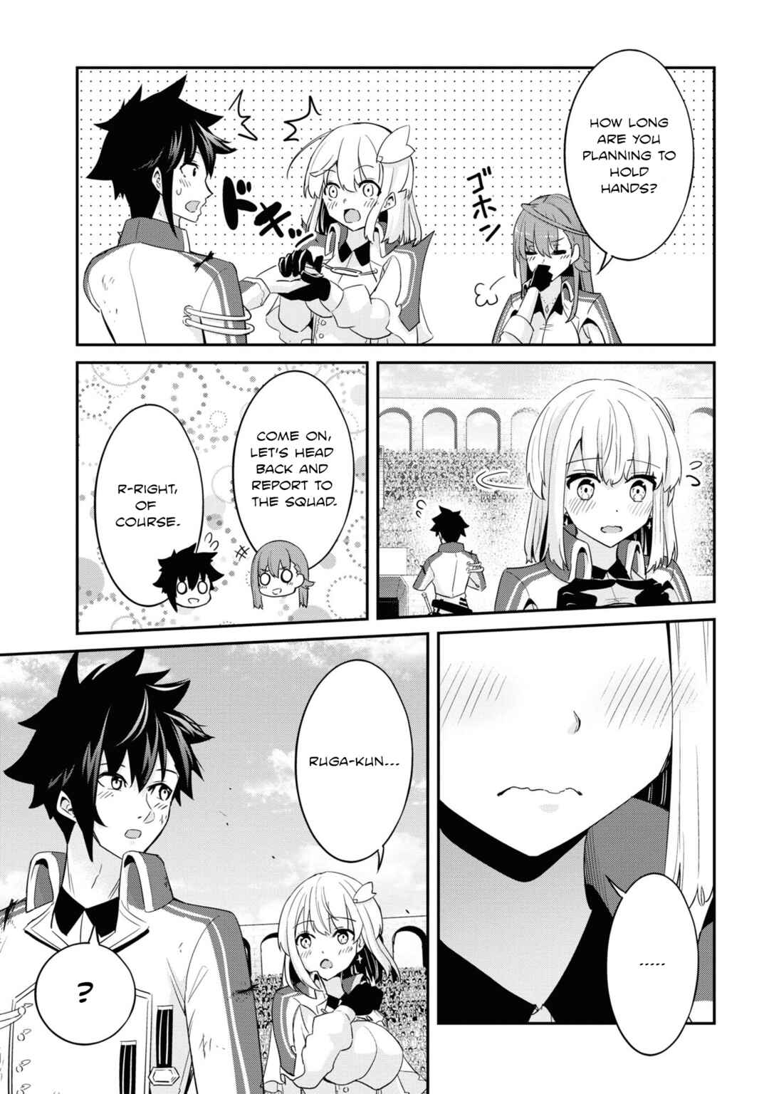 Page 13 Chapter 10 Seikishi ni Natta kedo Danchou no Oppai ga Sugosugite Kokoro ga Kiyomerarenai