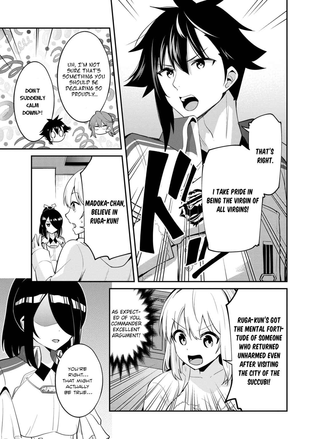 Page 18 Chapter 28 Seikishi ni Natta kedo Danchou no Oppai ga Sugosugite Kokoro ga Kiyomerarenai