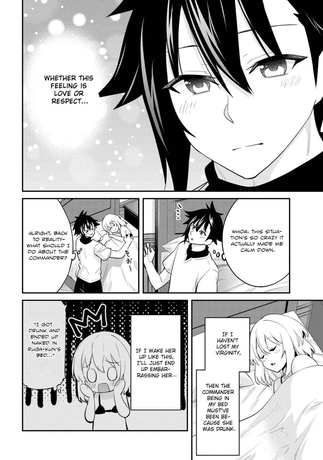 Page 9 Chapter 28 Seikishi ni Natta kedo Danchou no Oppai ga Sugosugite Kokoro ga Kiyomerarenai