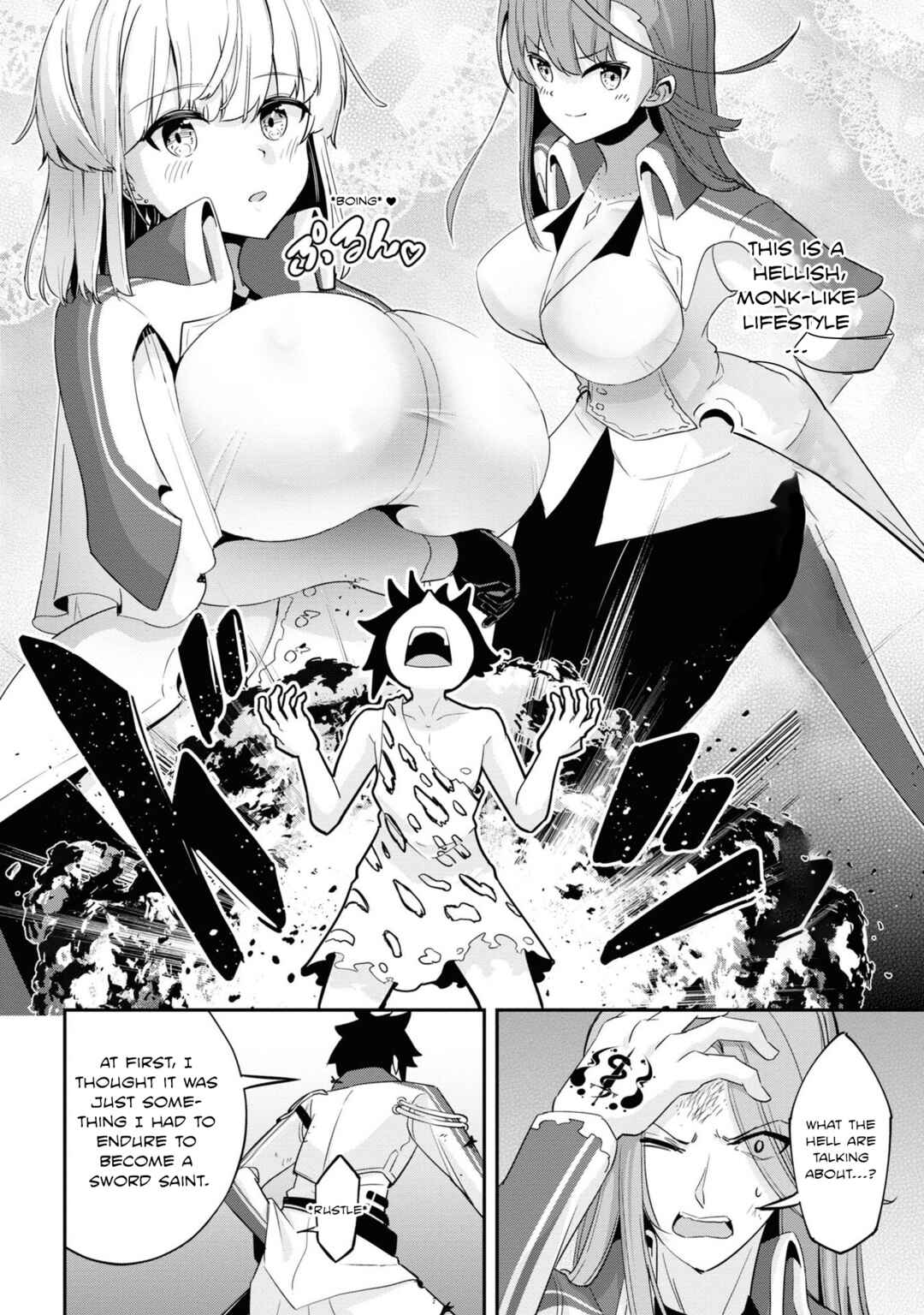 Page 12 Chapter 9 Seikishi ni Natta kedo Danchou no Oppai ga Sugosugite Kokoro ga Kiyomerarenai