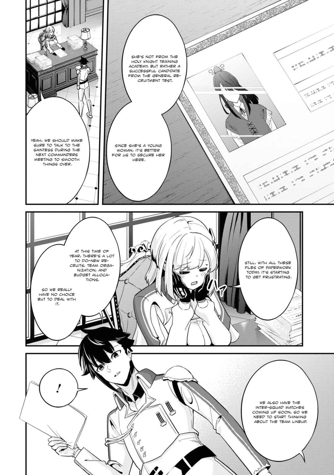 Page 10 Chapter 4 Seikishi ni Natta kedo Danchou no Oppai ga Sugosugite Kokoro ga Kiyomerarenai