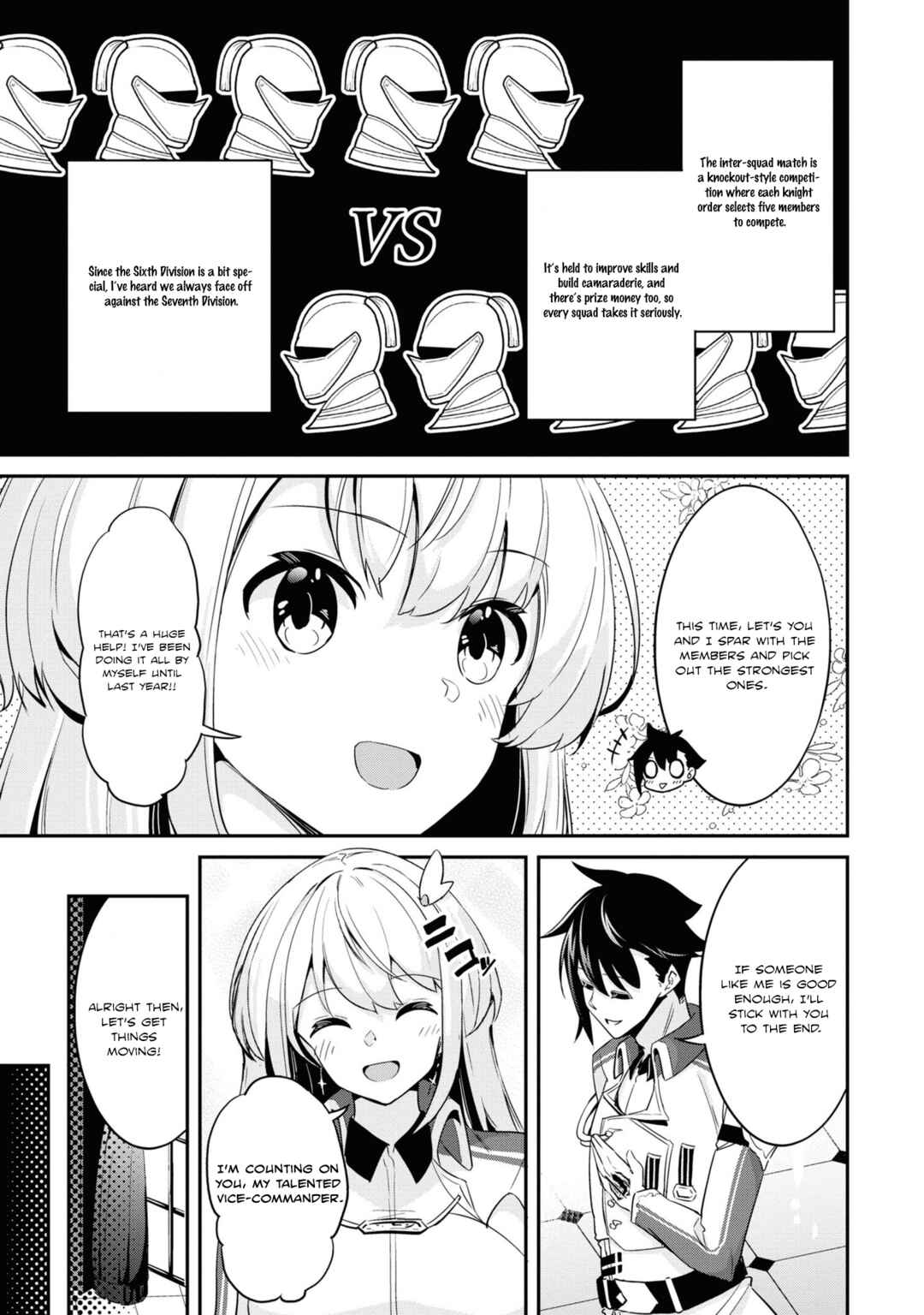 Page 11 Chapter 4 Seikishi ni Natta kedo Danchou no Oppai ga Sugosugite Kokoro ga Kiyomerarenai