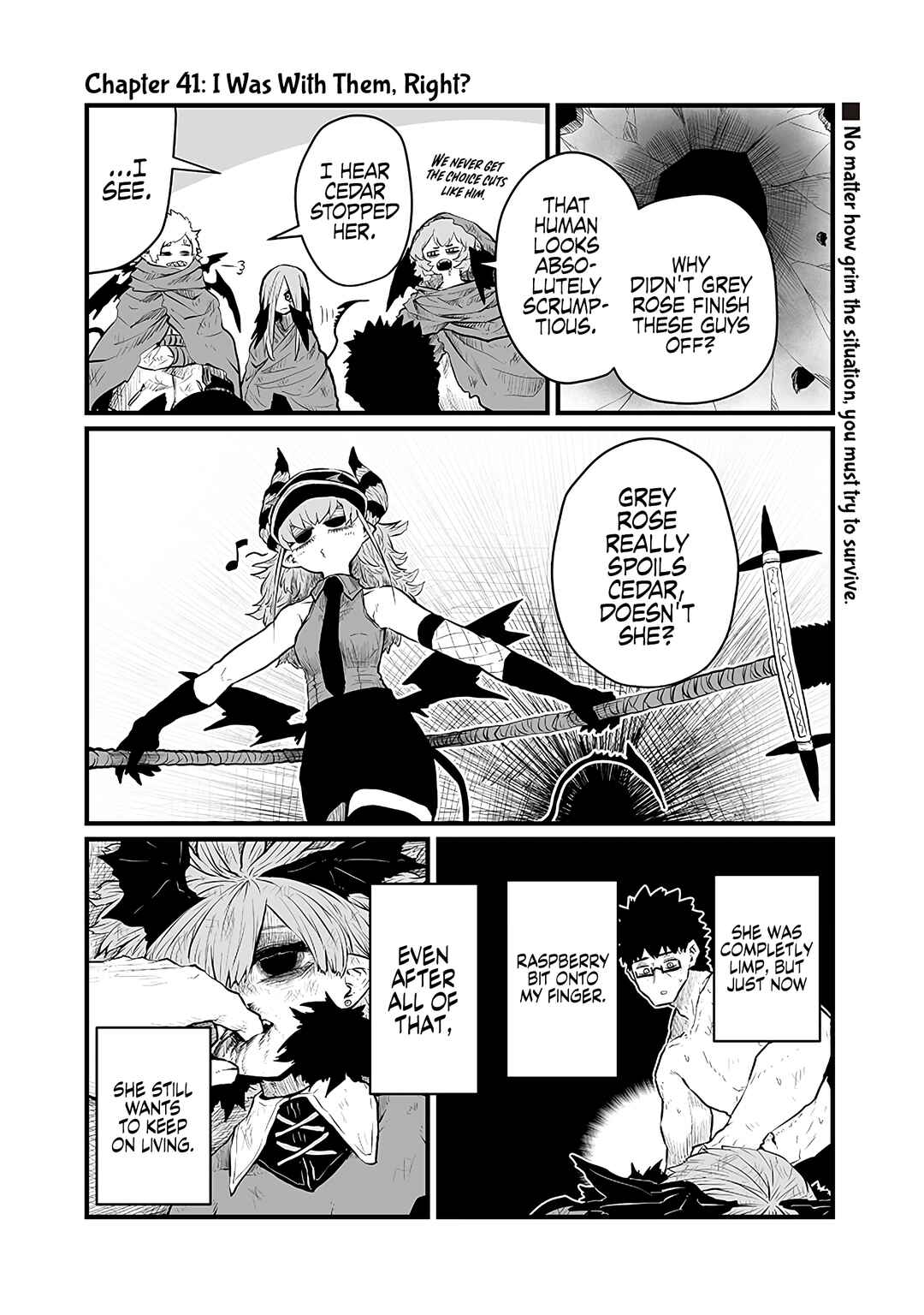 Page 1 Chapter 41 Please Give Me Your Blood, I Will Serve You in Gratitude
