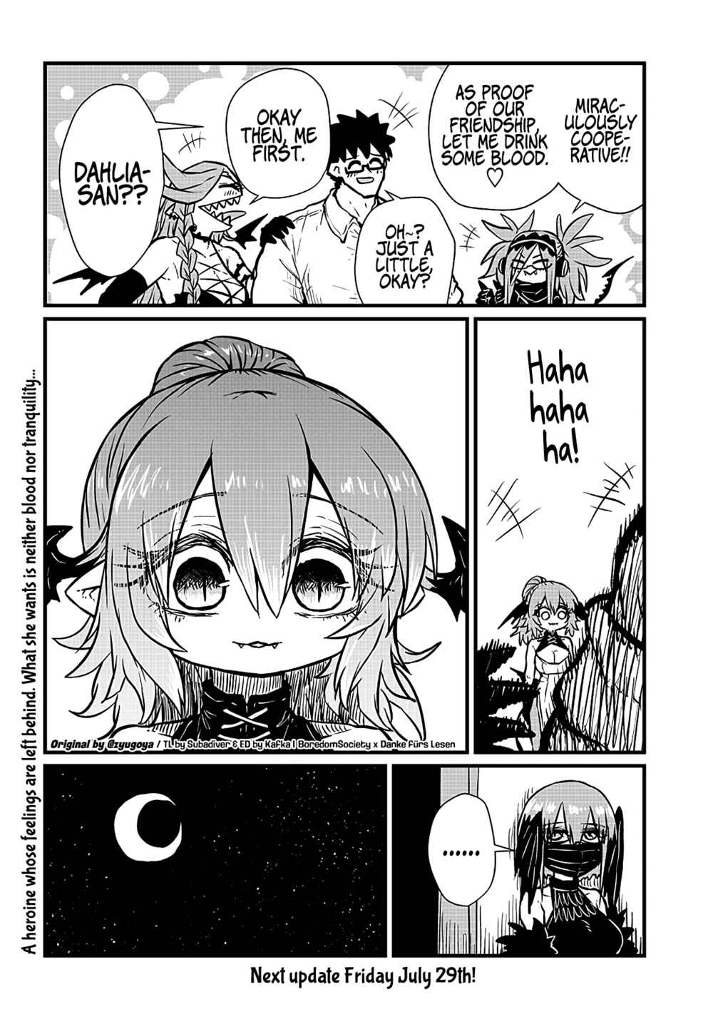 Page 13 Chapter 12 Please Give Me Your Blood, I Will Serve You in Gratitude