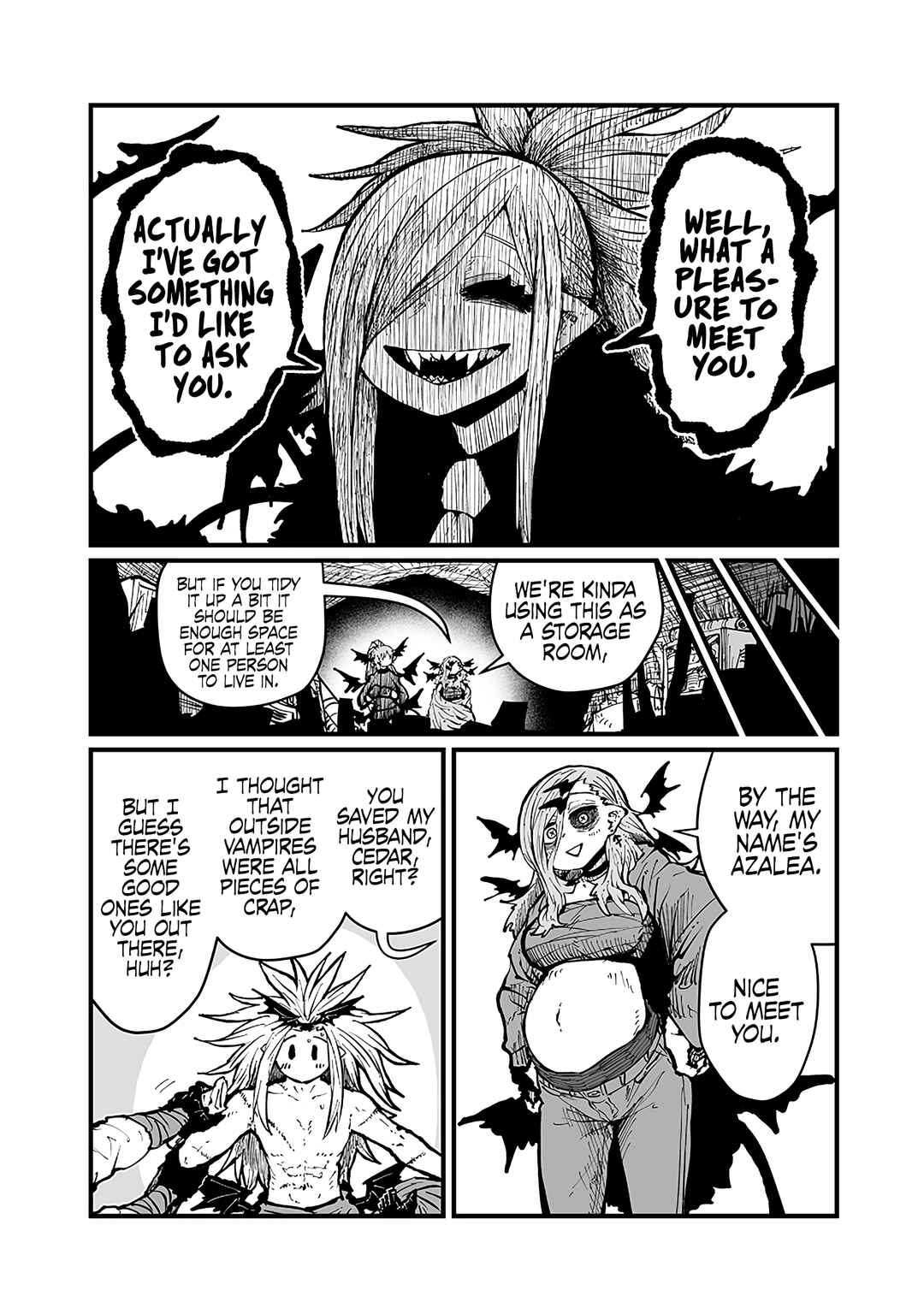 Page 4 Chapter 42 Please Give Me Your Blood, I Will Serve You in Gratitude