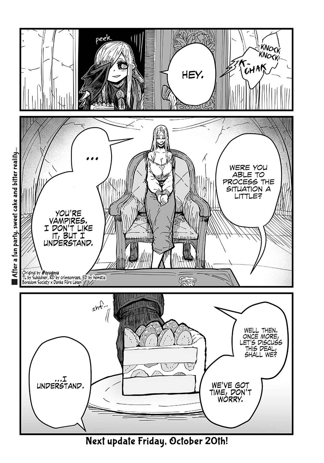 Page 12 Chapter 35 Please Give Me Your Blood, I Will Serve You in Gratitude