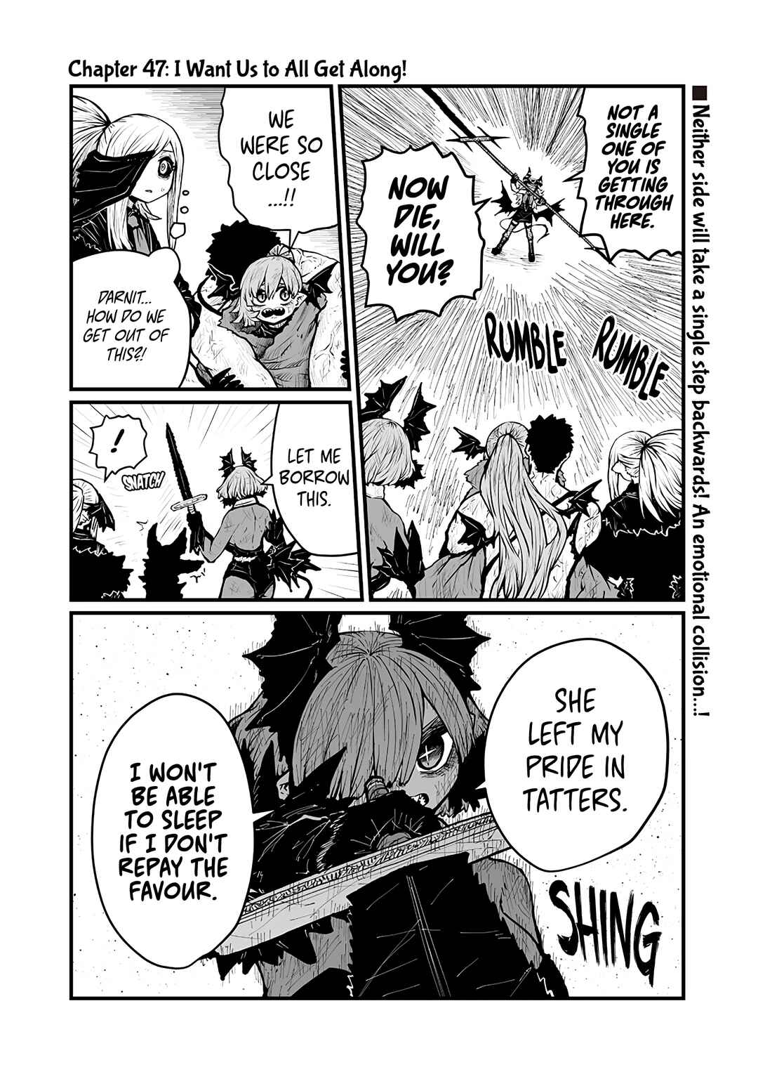 Page 1 Chapter 47 Please Give Me Your Blood, I Will Serve You in Gratitude