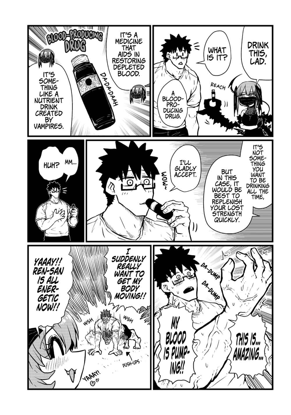 Page 8 Chapter 9 Please Give Me Your Blood, I Will Serve You in Gratitude