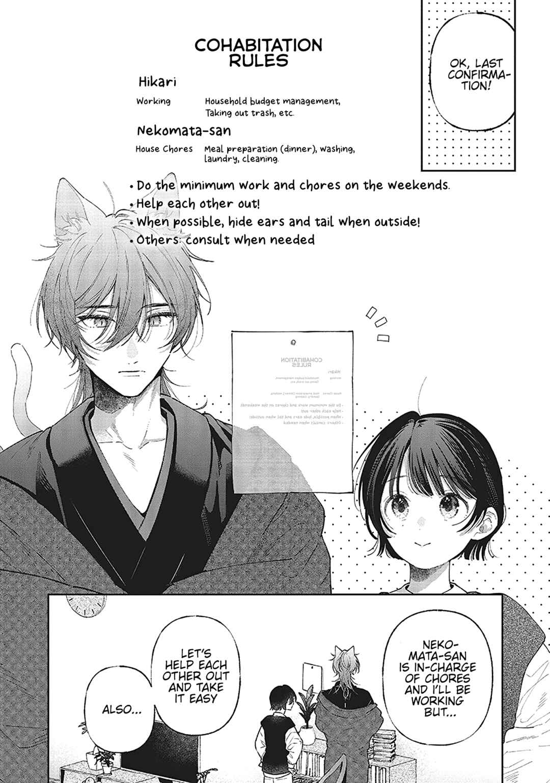 Page 4 Chapter 3 Clumsy Love with Nekomata-san