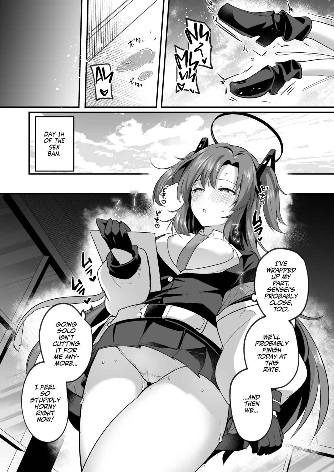 Page 11 Chapter Unknown_aa82 Blue Archive - Muramura ga Osamaranai Yuuka wa Sensei o Osotte Shimaimashita (Doujinshi)