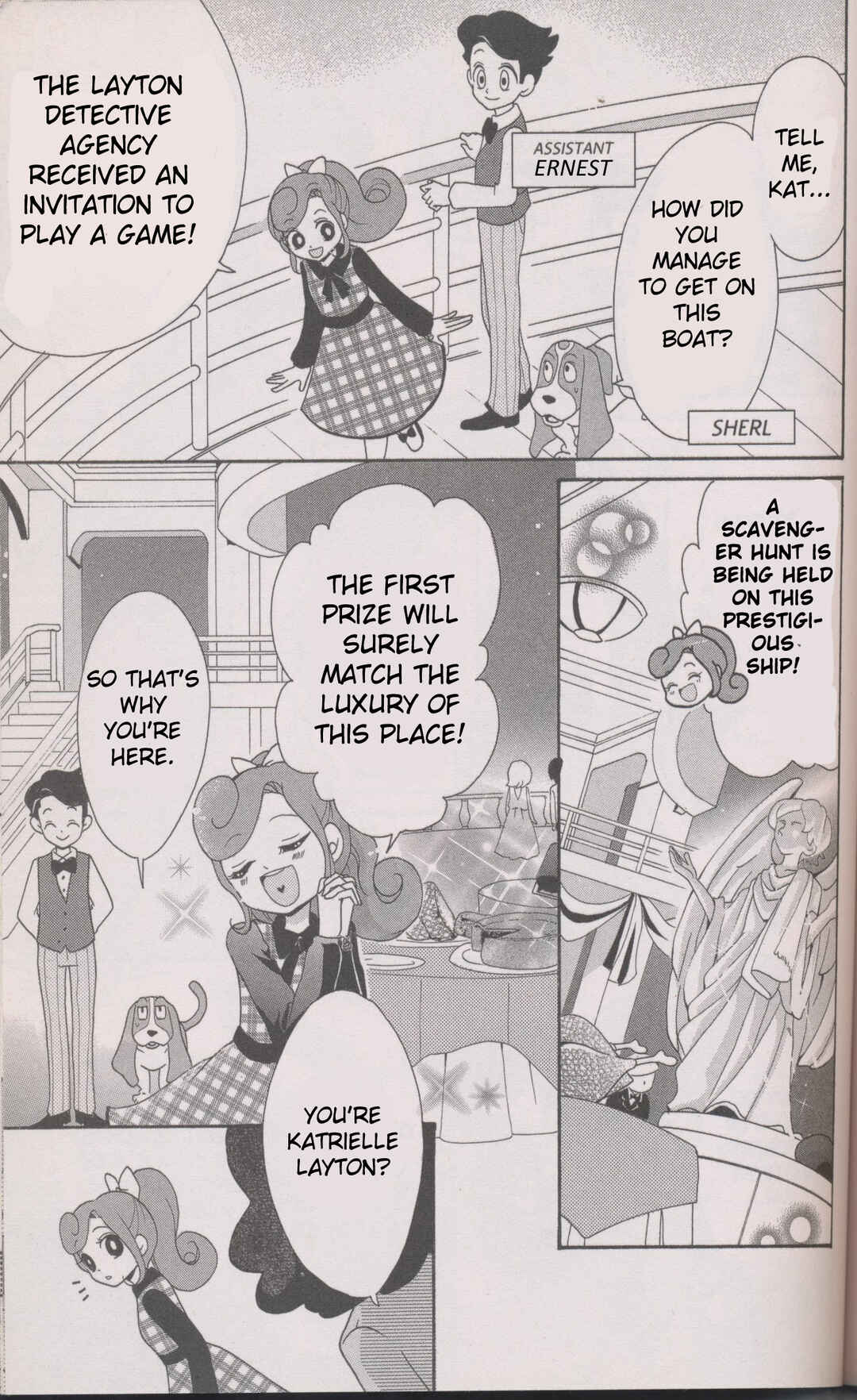 Page 3 Chapter 3 Layton Mystery Detective Agency: Katris Puzzle Solving Files