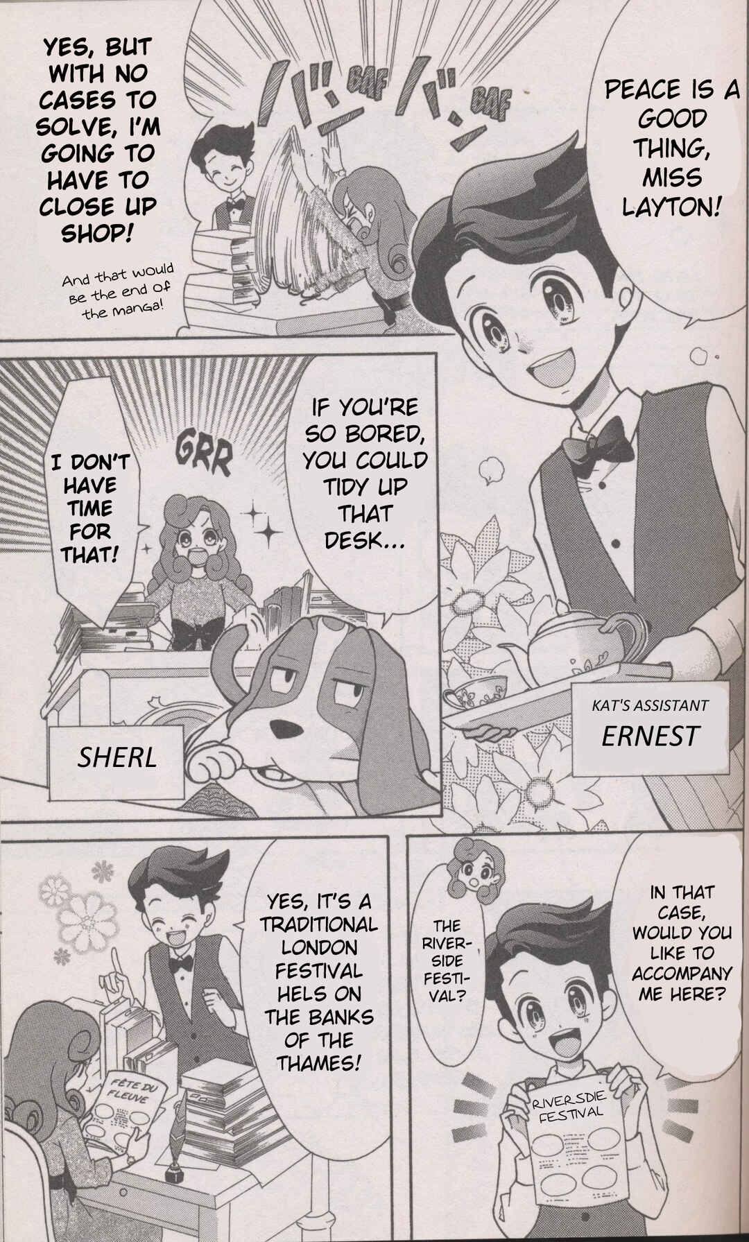 Page 3 Chapter 2 Layton Mystery Detective Agency: Katris Puzzle Solving Files