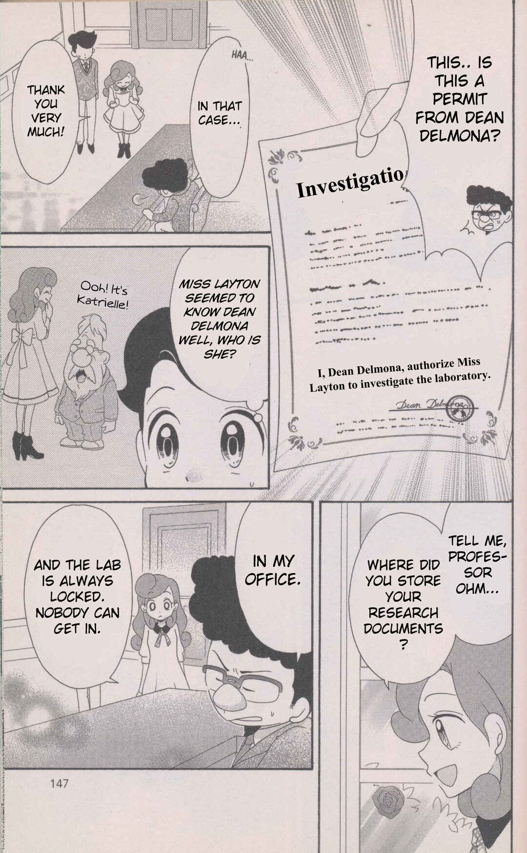 Page 17 Chapter 9 Layton Mystery Detective Agency: Katris Puzzle Solving Files
