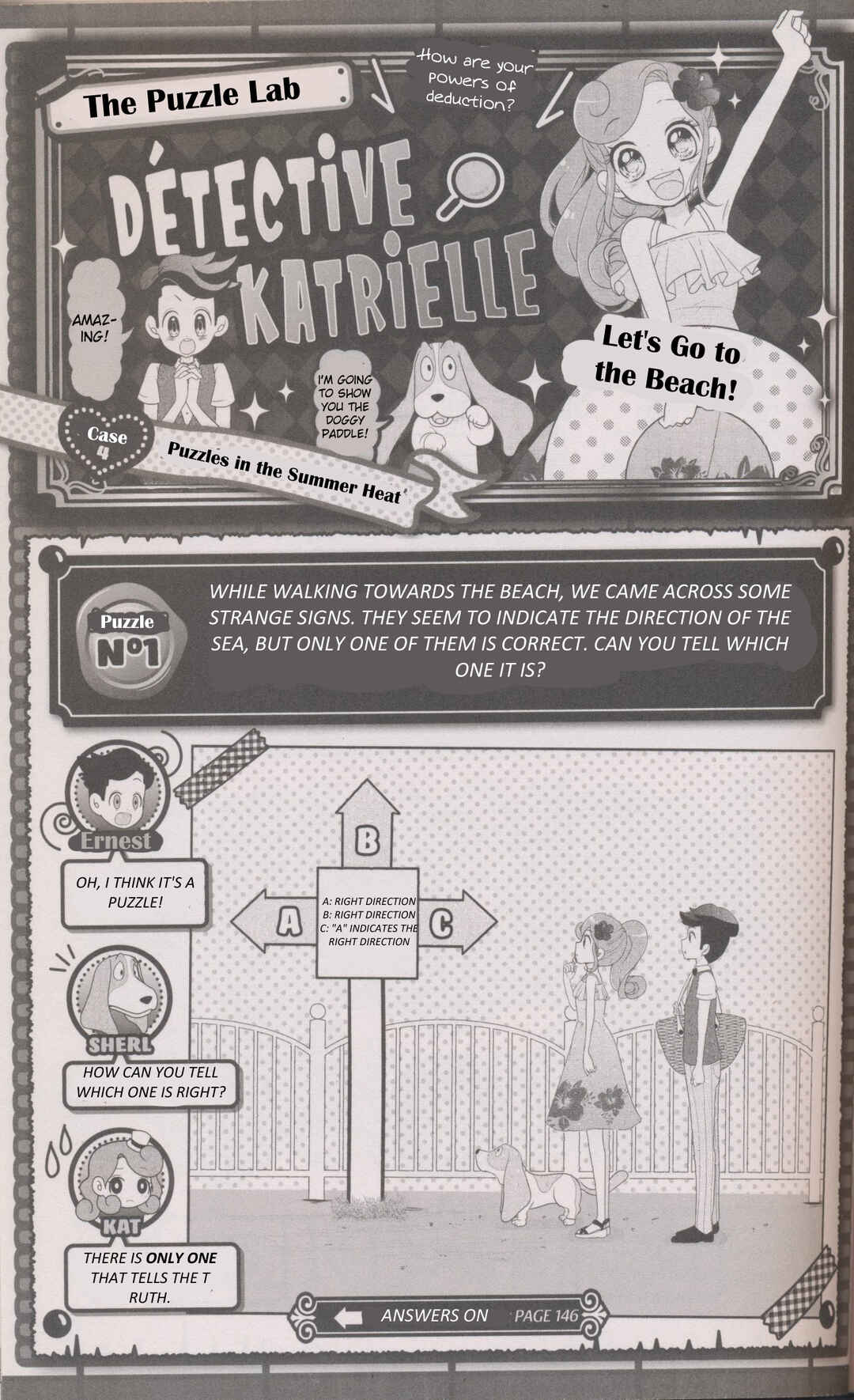 Page 1 Chapter 4.25 Layton Mystery Detective Agency: Katris Puzzle Solving Files