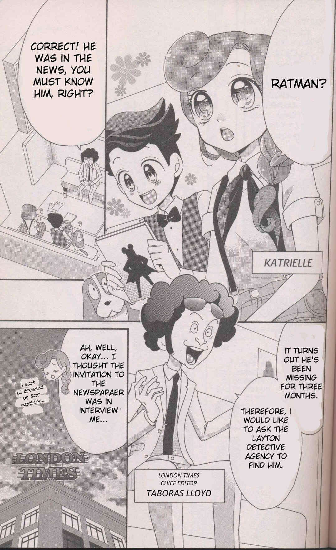 Page 3 Chapter 4 Layton Mystery Detective Agency: Katris Puzzle Solving Files